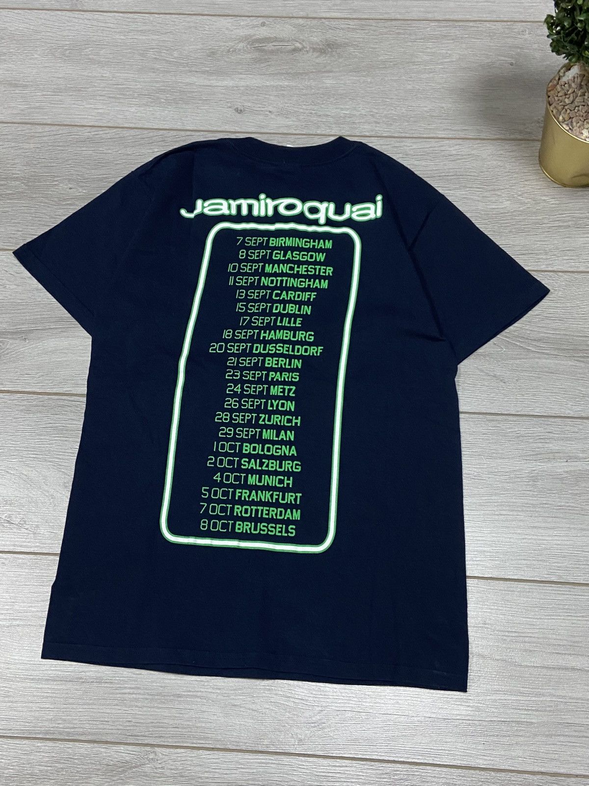Vintage Vintage RARE 🧨 Jamiroquai Dynamite Tee Shirt Size US S / EU 44-46 / 1 - 7 Thumbnail