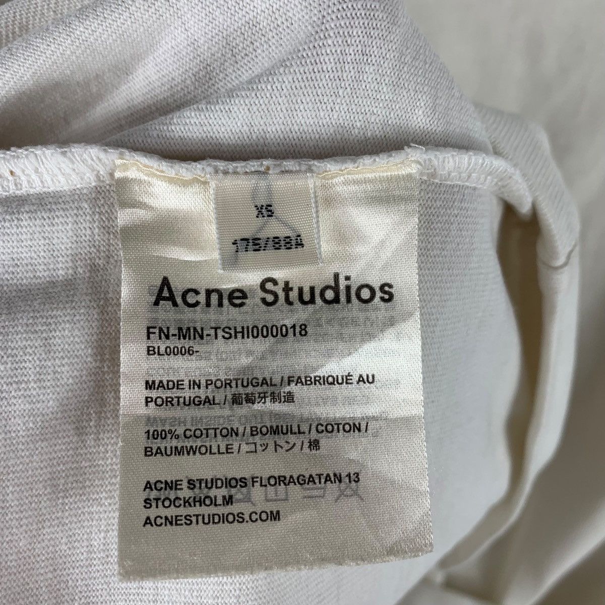 Acne Studios Acne Studios Reverse Logo Tee Size US XS / EU 42 / 0 - 9 Thumbnail