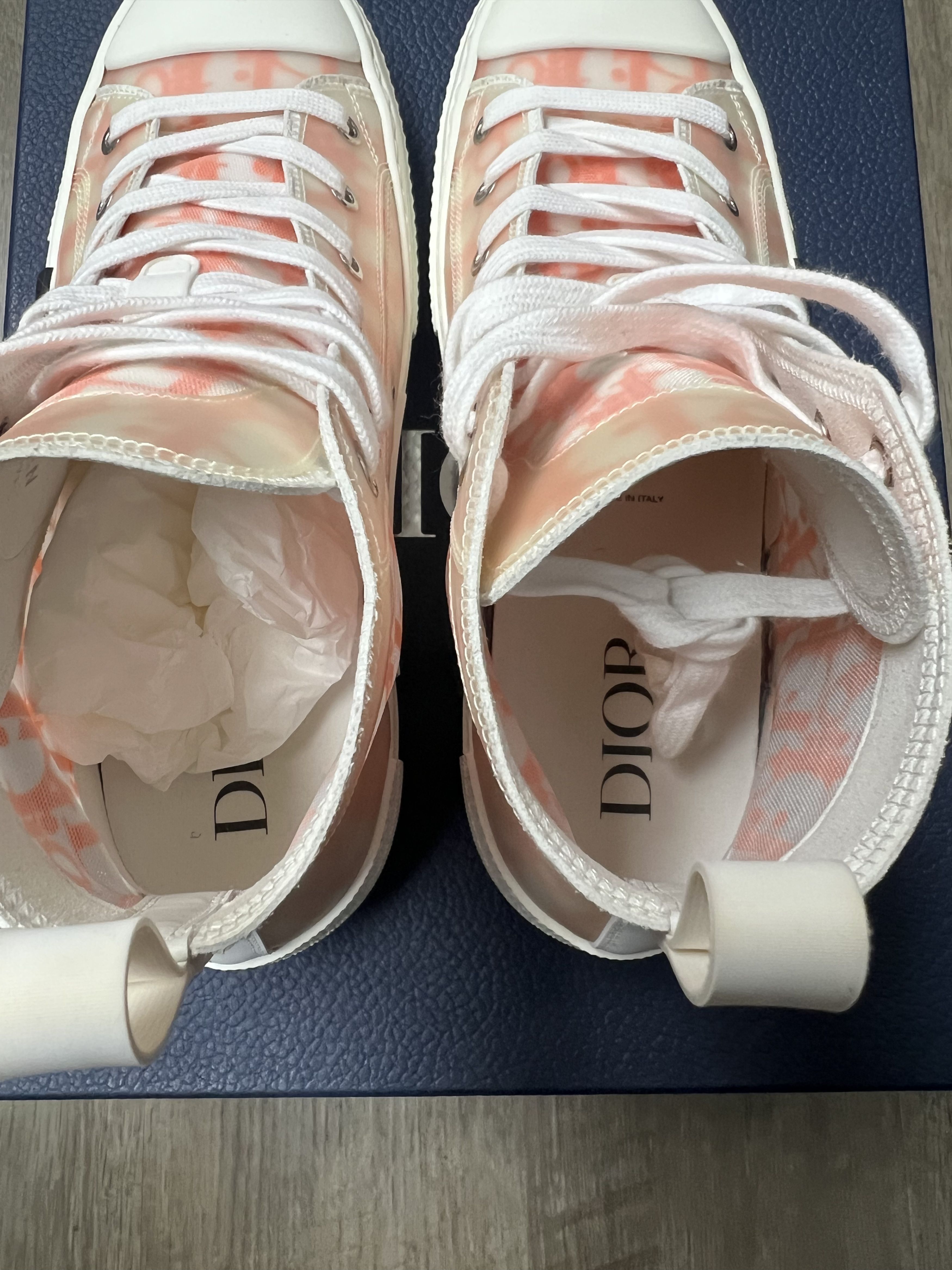 Dior DIOR B23 HIGH ORANGE OBLIQUE CANVAS Size US 8 / EU 41 - 5 Thumbnail