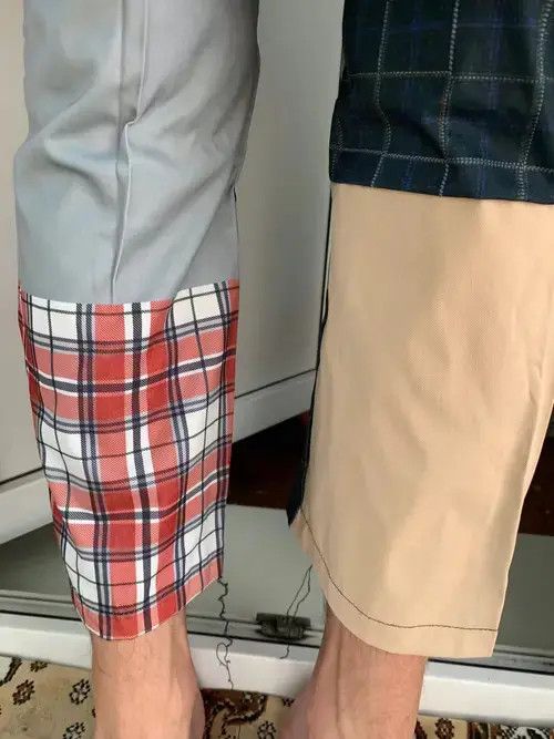 Other Patchwork Plaid Streetwear Pants Size US 28 / EU 44 - 4 Thumbnail