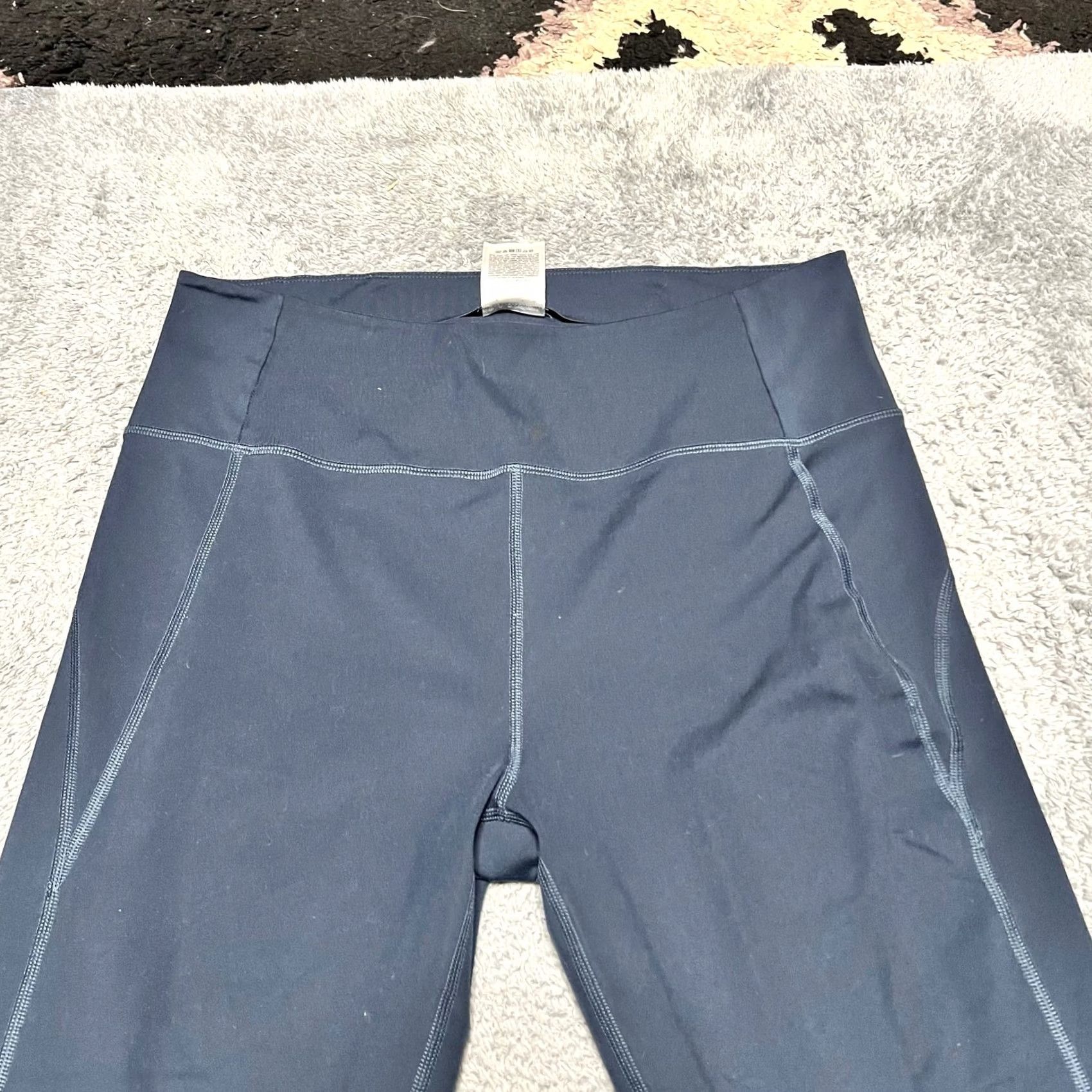 Girlfriend Collective Girlfriend Collective Womens XXL High Waist Full Length Blue 4007 Leggings Size 40" / US 18 - 2 Thumbnail