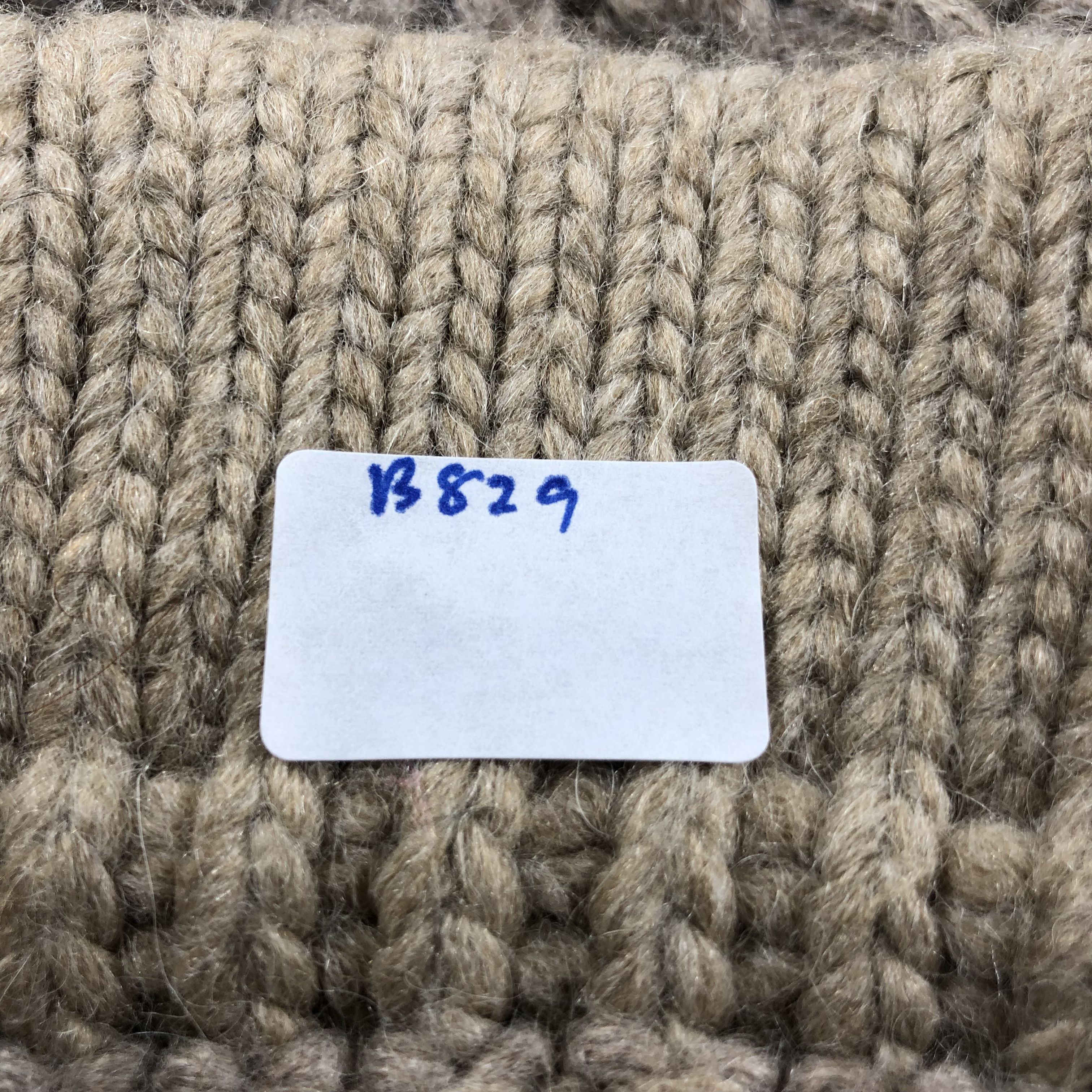 CA4LA CA4LA Knit Mohair Visor Hat Beanie Snowcap Snow Hat B829 Size ONE SIZE - 7 Thumbnail