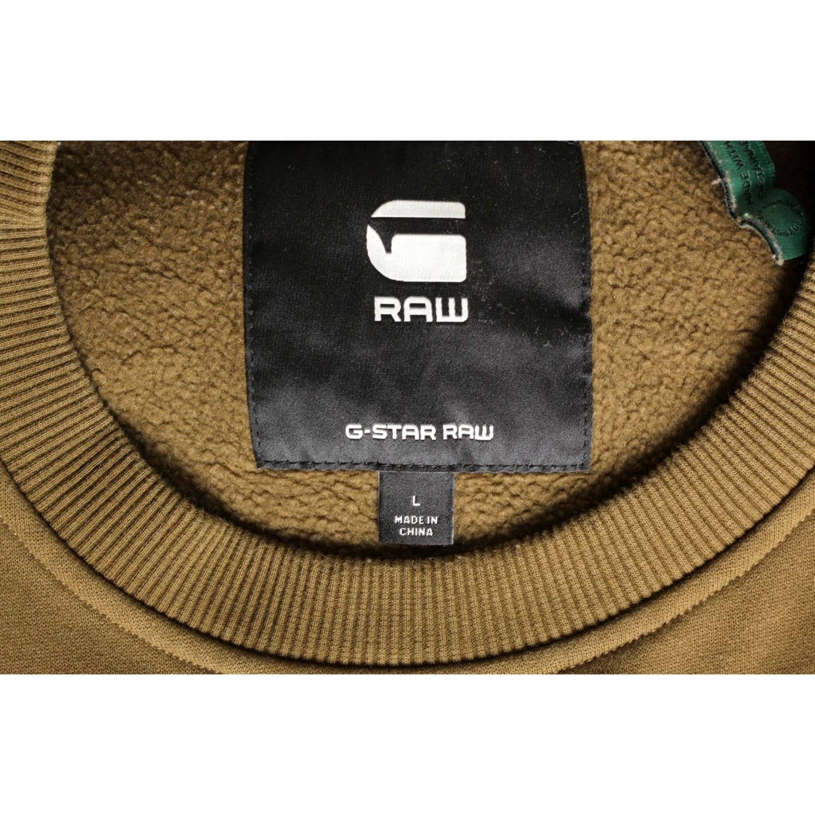 G-Star G-STAR RAW DOT R Pullover Sweatshirt Men L Khaki Pullover Sweatshirt Mens L Khaki Dock R Dot R Sweatshirt Size US L / EU 52-54 / 3 - 5 Thumbnail