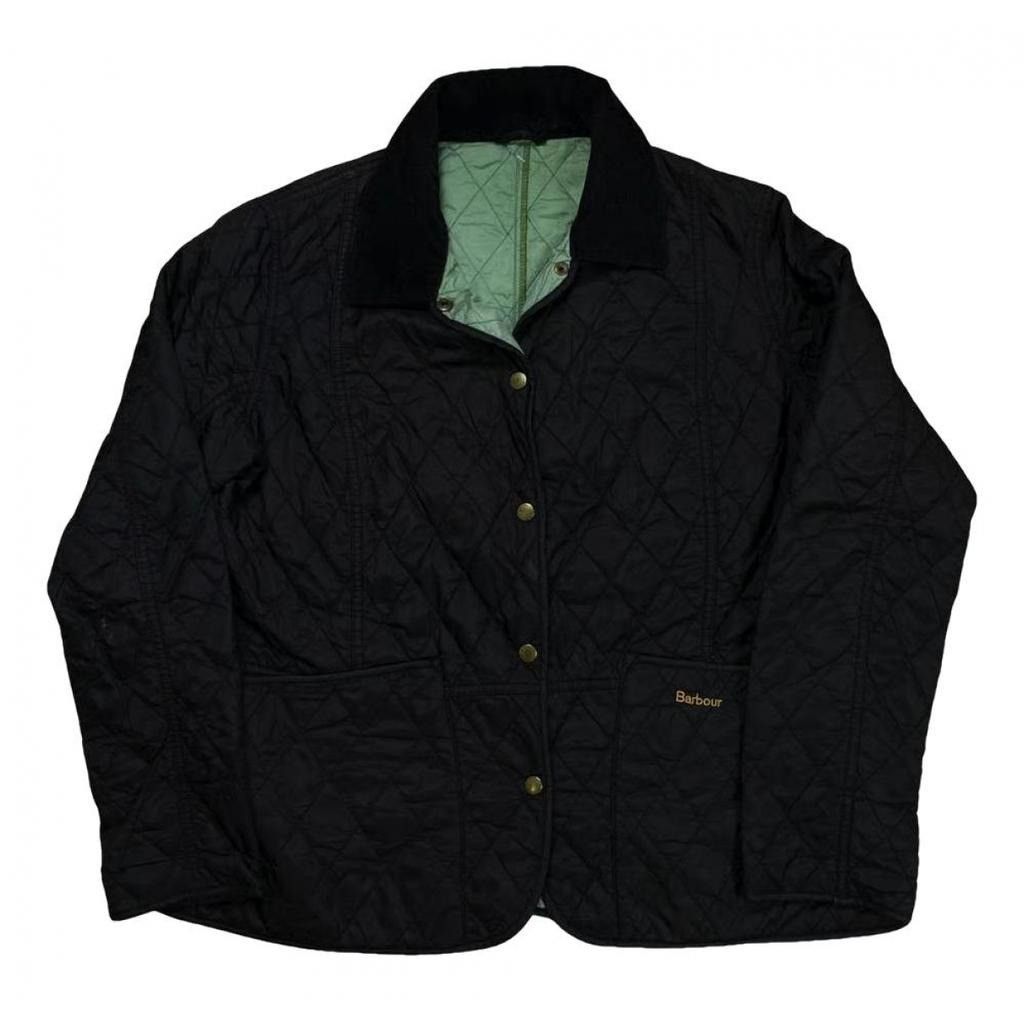 image of Barbour Jacket Puffer in Black, Women's (Size XL)