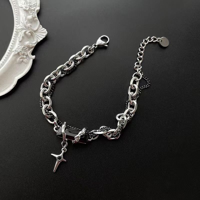 Jewelry Vintage Bracelet Y2K Punk Chain Gotch Bracelets Chains Size ONE SIZE - 6 Thumbnail