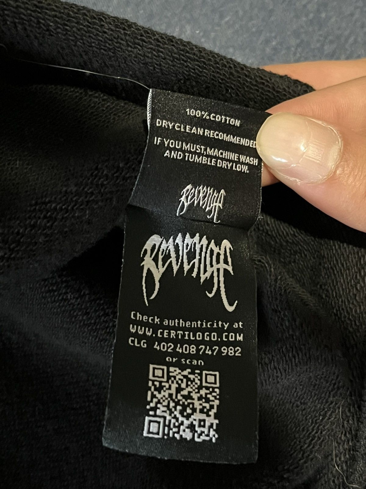 Revenge 🚨NEED GONE🚨 Revenge lightning kill hoodie (New edition) Sz L Size US L / EU 52-54 / 3 - 5 Thumbnail