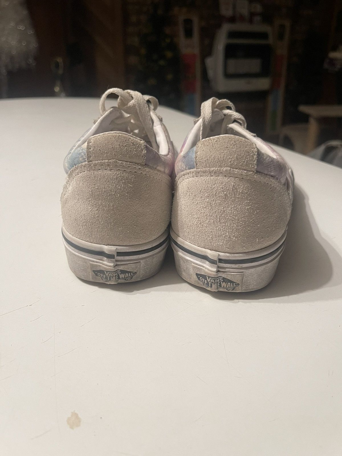Vans Vans Ward Low Top Women’s Suede Heart Tie Dye Skater Shoes Size US 6.5 / IT 36.5 - 4 Thumbnail