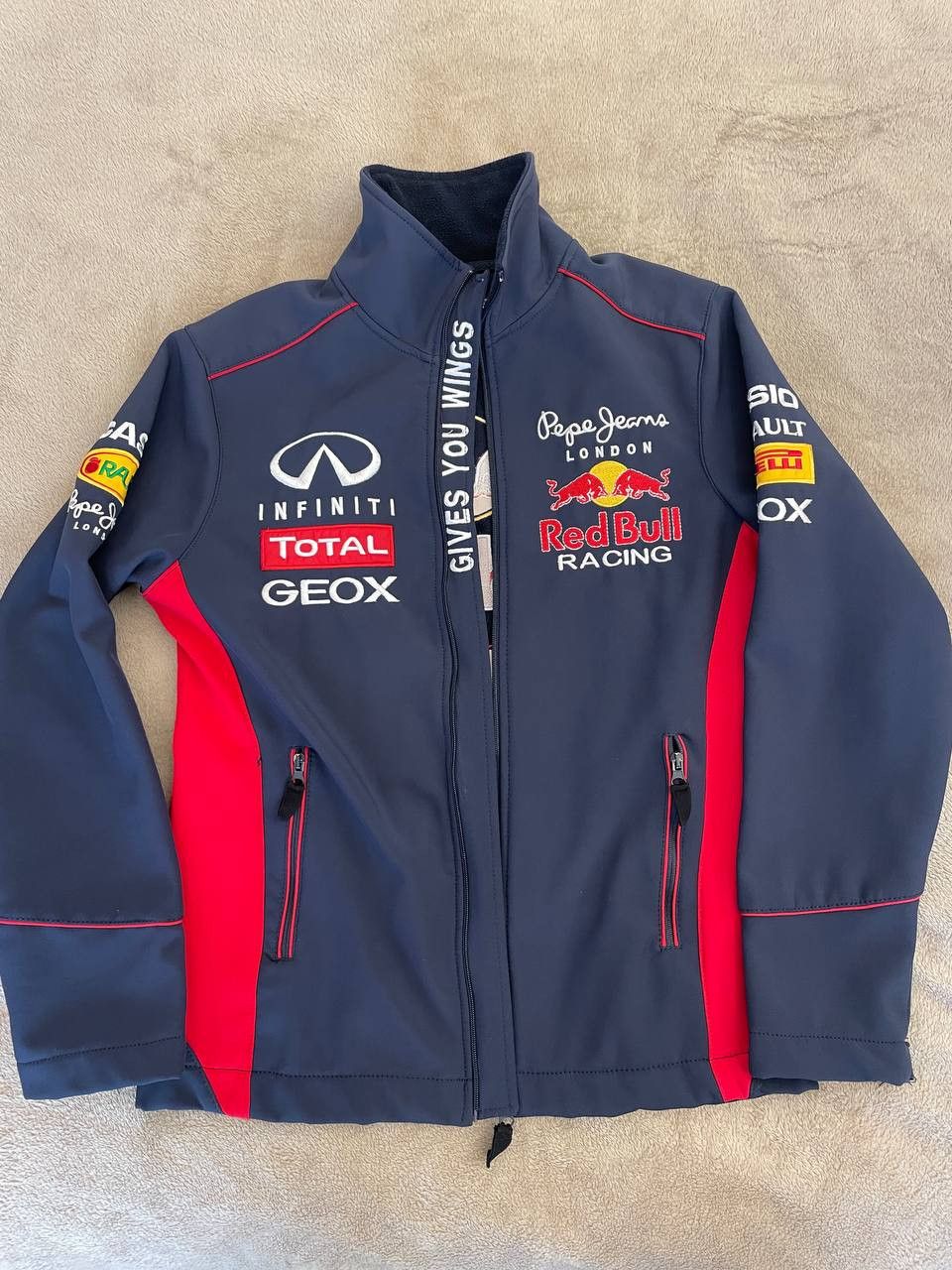 Pepe Jeans × Red Bull Pepe Jeans Red Bull Soft Shell Jacket Racing F1 Size M / US 6-8 / IT 42-44 - 3 Thumbnail