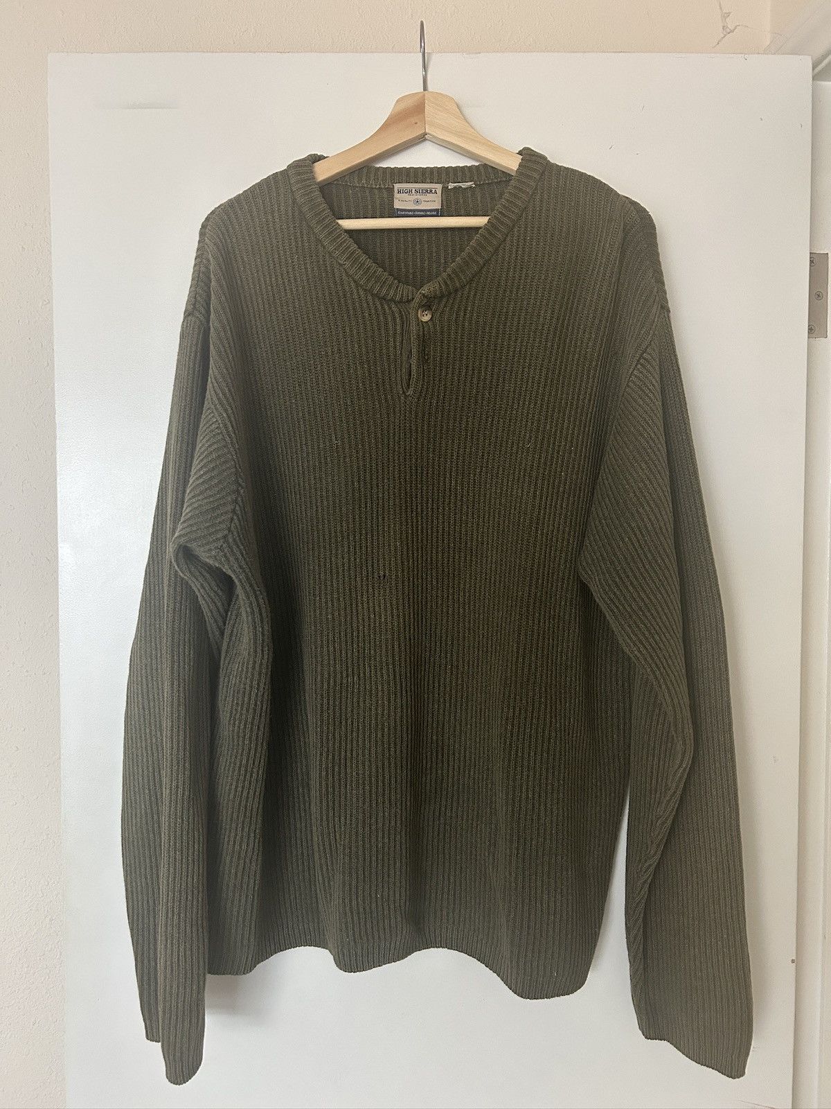 High Sierra Vintage High Sierra green sweater Size US L / EU 52-54 / 3 - 1 Thumbnail