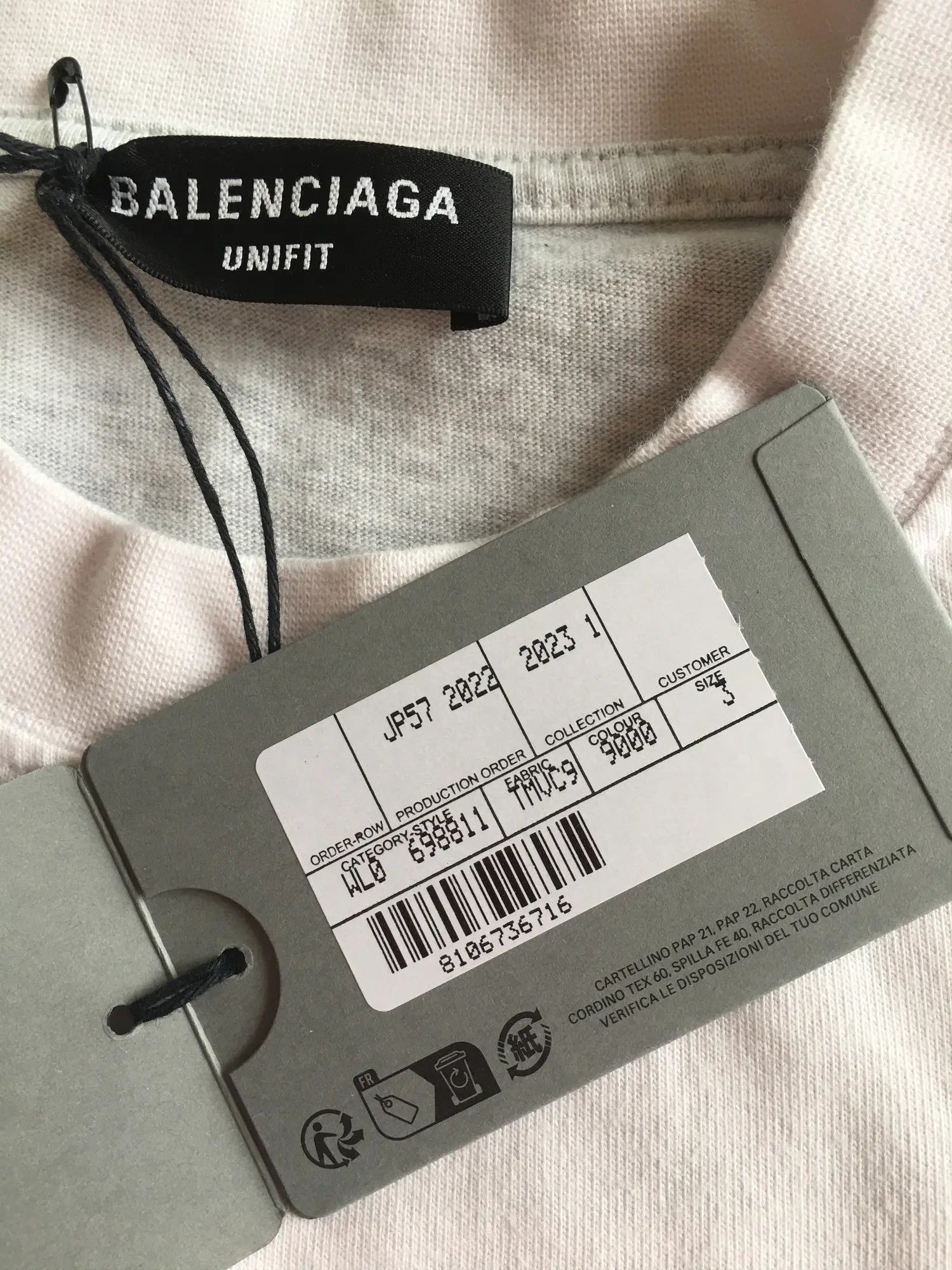 Balenciaga SS'23 Deconstructed T-shirt Size US L / EU 52-54 / 3 - 3 Thumbnail