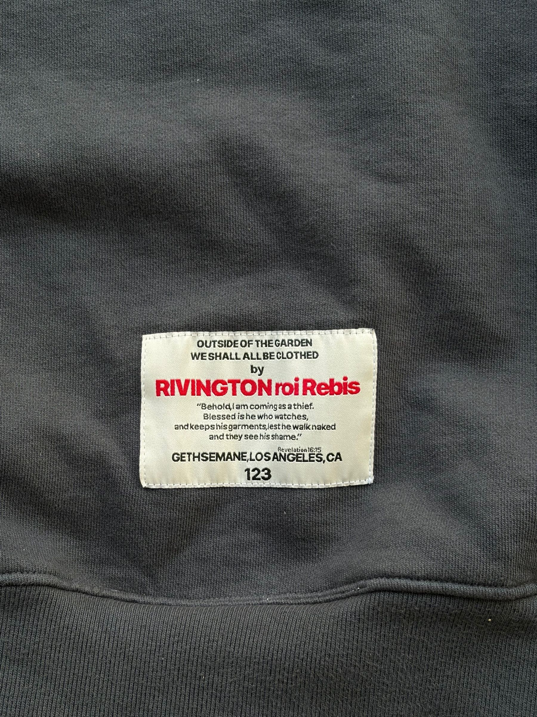 RRR-123 RRR-123 Washed Black Waiting For This Prayer Sweater Size US XL / EU 56 / 4 - 4 Thumbnail