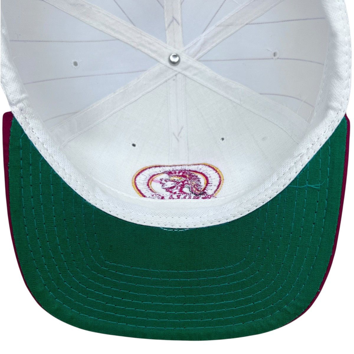 NCAA × Starter × Vintage Vintage 1990s NCAA USC Trojans Pinstripe Starter 1st Gen Hat Size ONE SIZE - 8 Thumbnail
