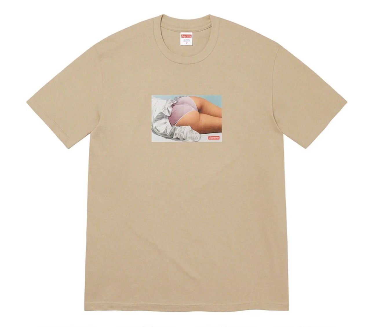 image of Supreme Maude Tee in Khaki, Men's (Size XL)