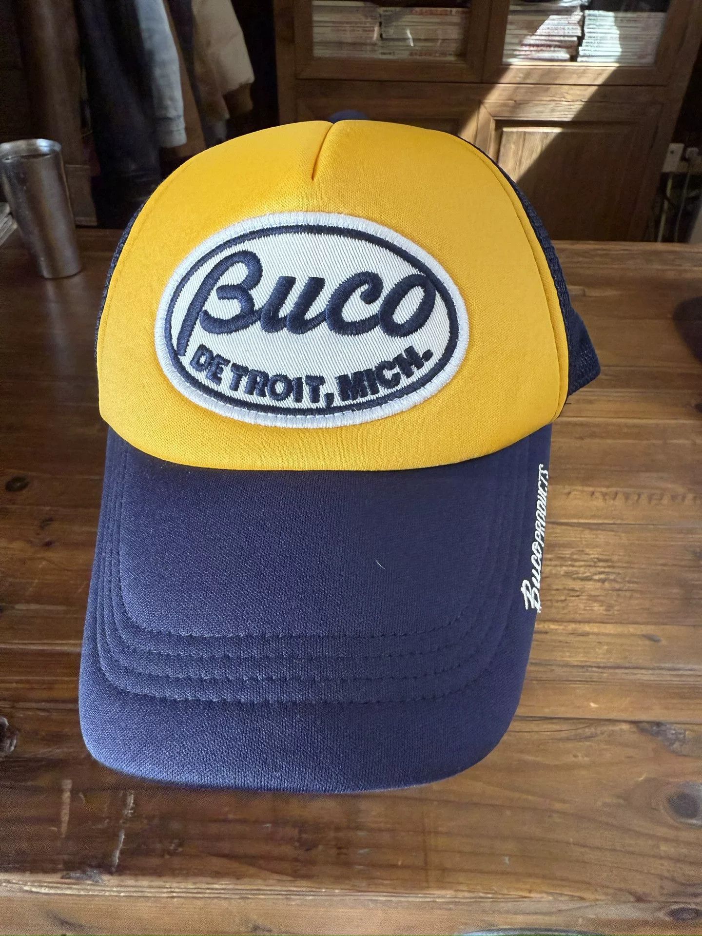 Buco Buco Detroit Michigan Trucker Hat Size ONE SIZE - 1 Thumbnail