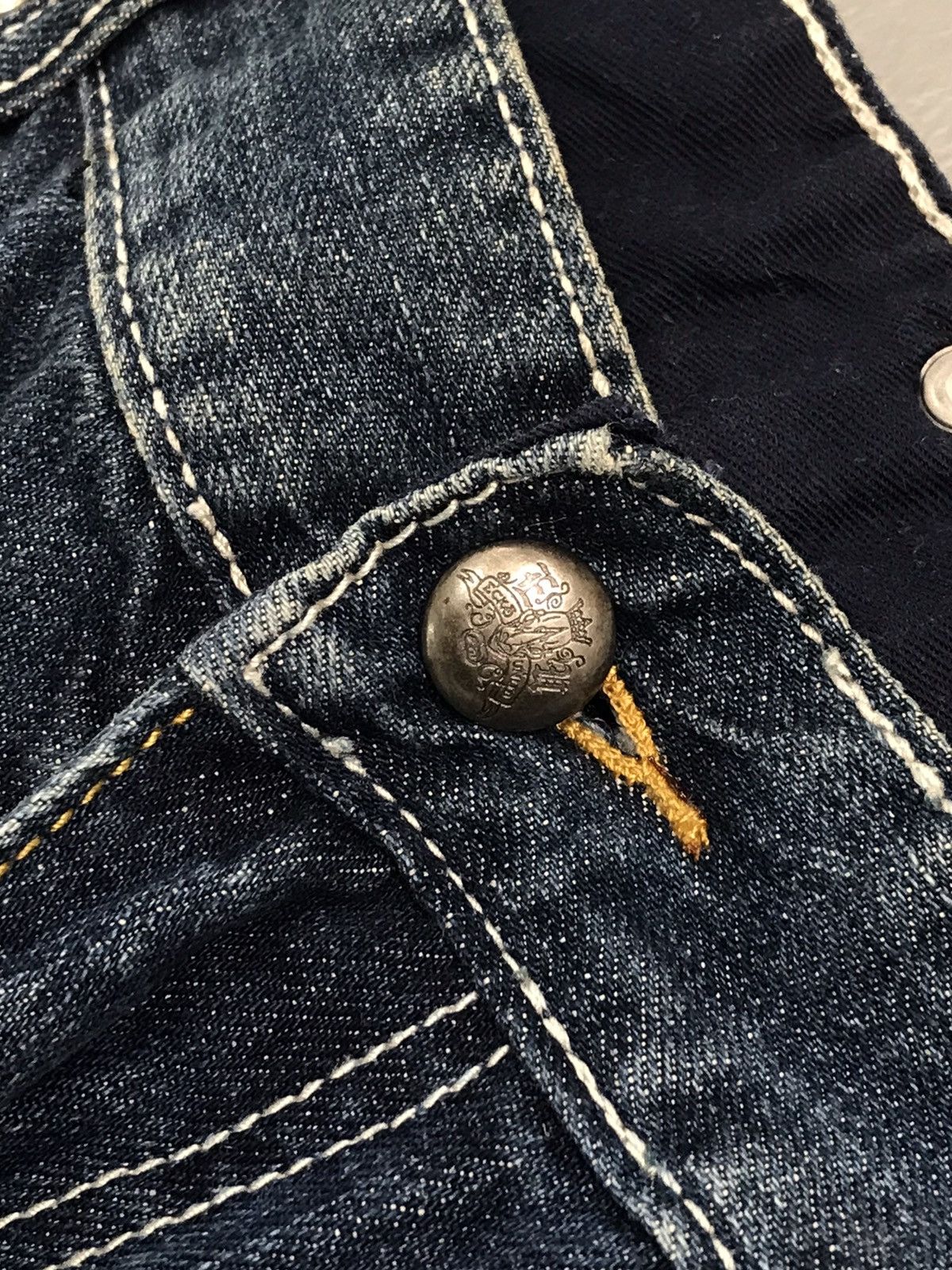 Ecko Unltd. × Vintage Vintage rare ECKO UNLTD snake 🐍 embroidered denim Size US 36 / EU 52 - 6 Thumbnail