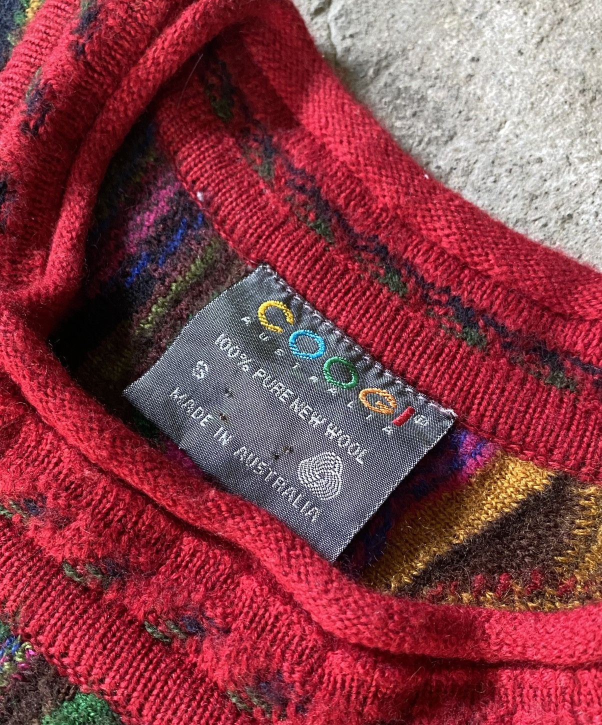 Coogi Coogi - 3D Wool Sweater Size US S / EU 44-46 / 1 - 13 Thumbnail