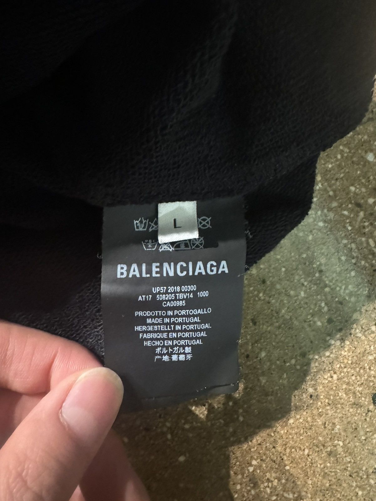 Balenciaga Balenciaga Campign Hoodie Size US L / EU 52-54 / 3 - 4 Thumbnail