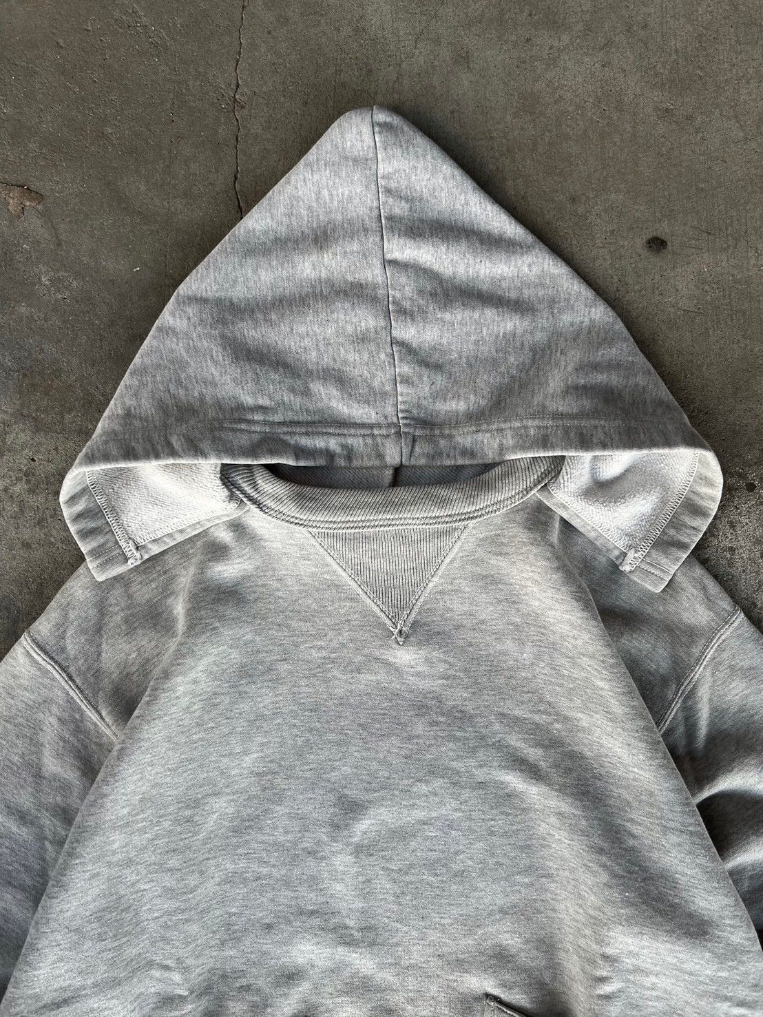 Vintage Thrashed After Hood Sweatshirt Size US S / EU 44-46 / 1 - 4 Thumbnail