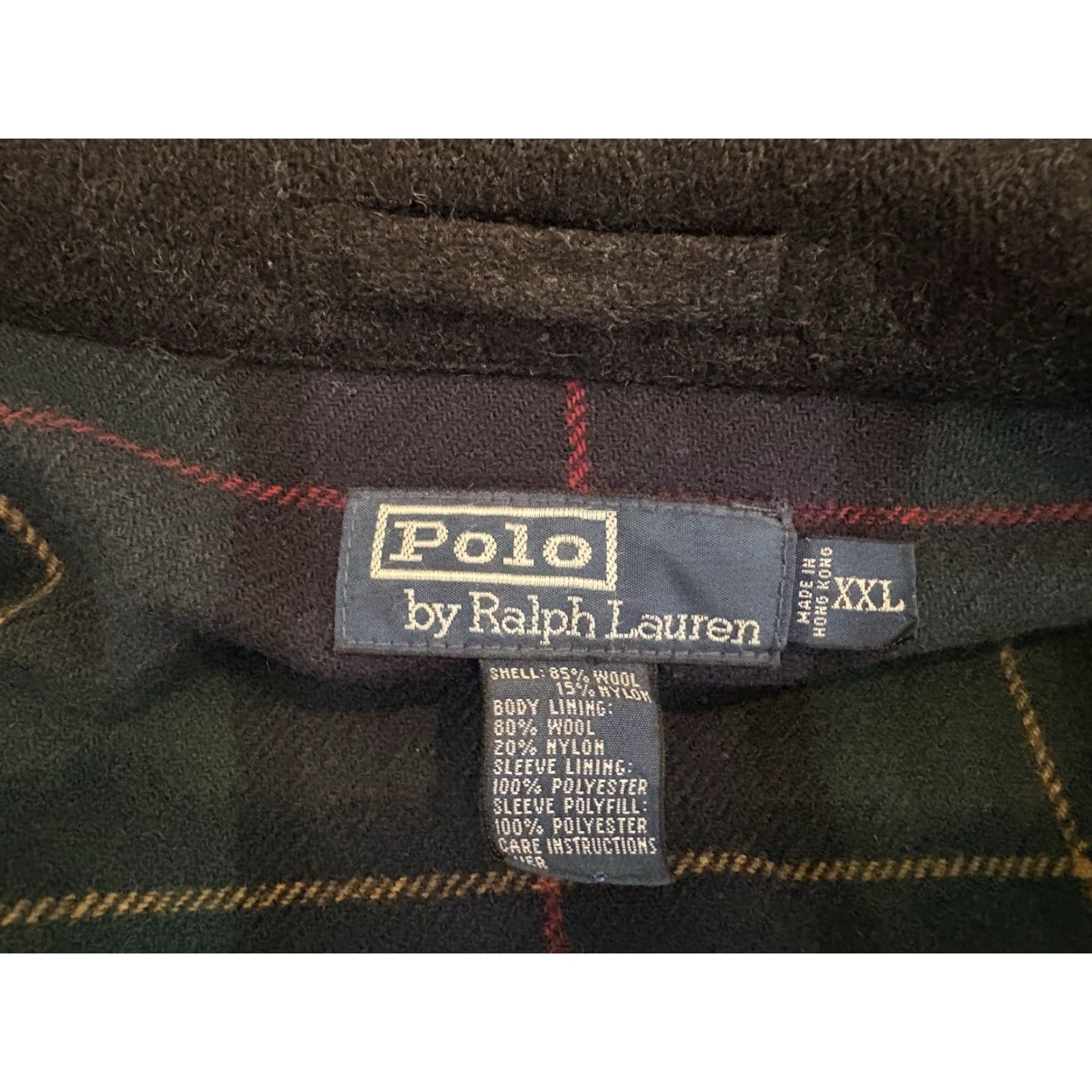 Polo Ralph Lauren VINTAGE Polo Ralph Lauren Wool Bomber Jacket Coat Gray Full Zip Pony Men XXL 2XL Size US XXL / EU 58 / 5 - 3 Thumbnail