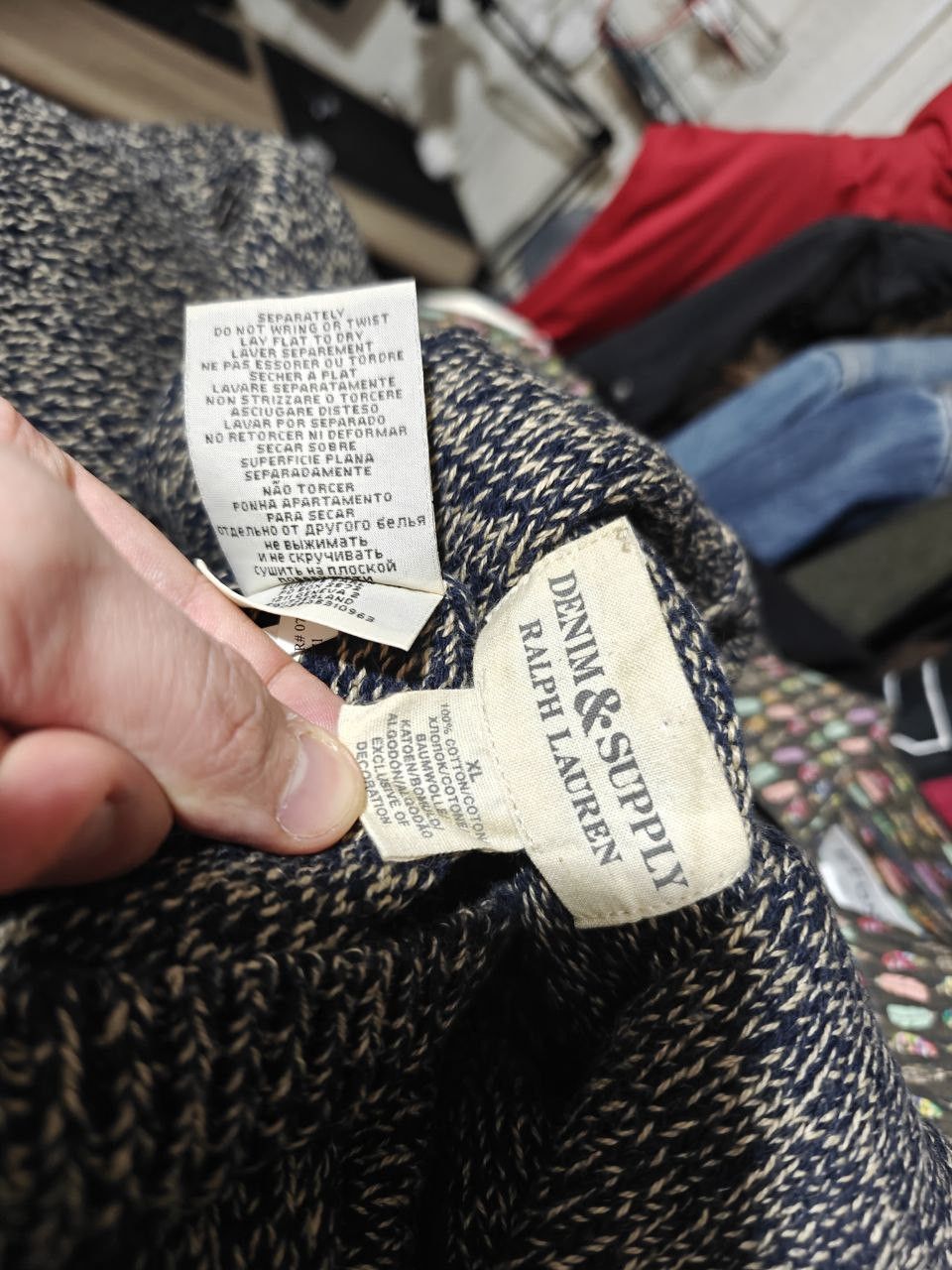 Denim & Supply Ralph Lauren Denim & Supply Ralph Lauren Knit Cardigan Sweater XL Size US XL / EU 56 / 4 - 9 Thumbnail