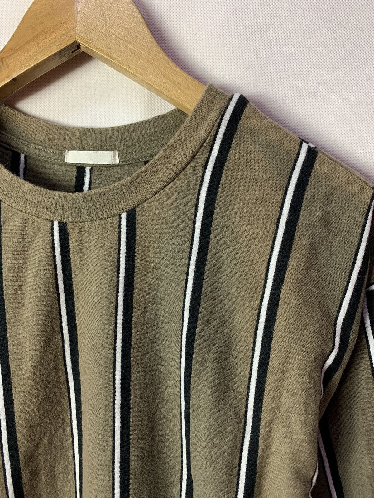GU × Japanese Brand × Uniqlo 🔥GU Stripes Essentials Streetwear Tee Size US L / EU 52-54 / 3 - 5 Thumbnail