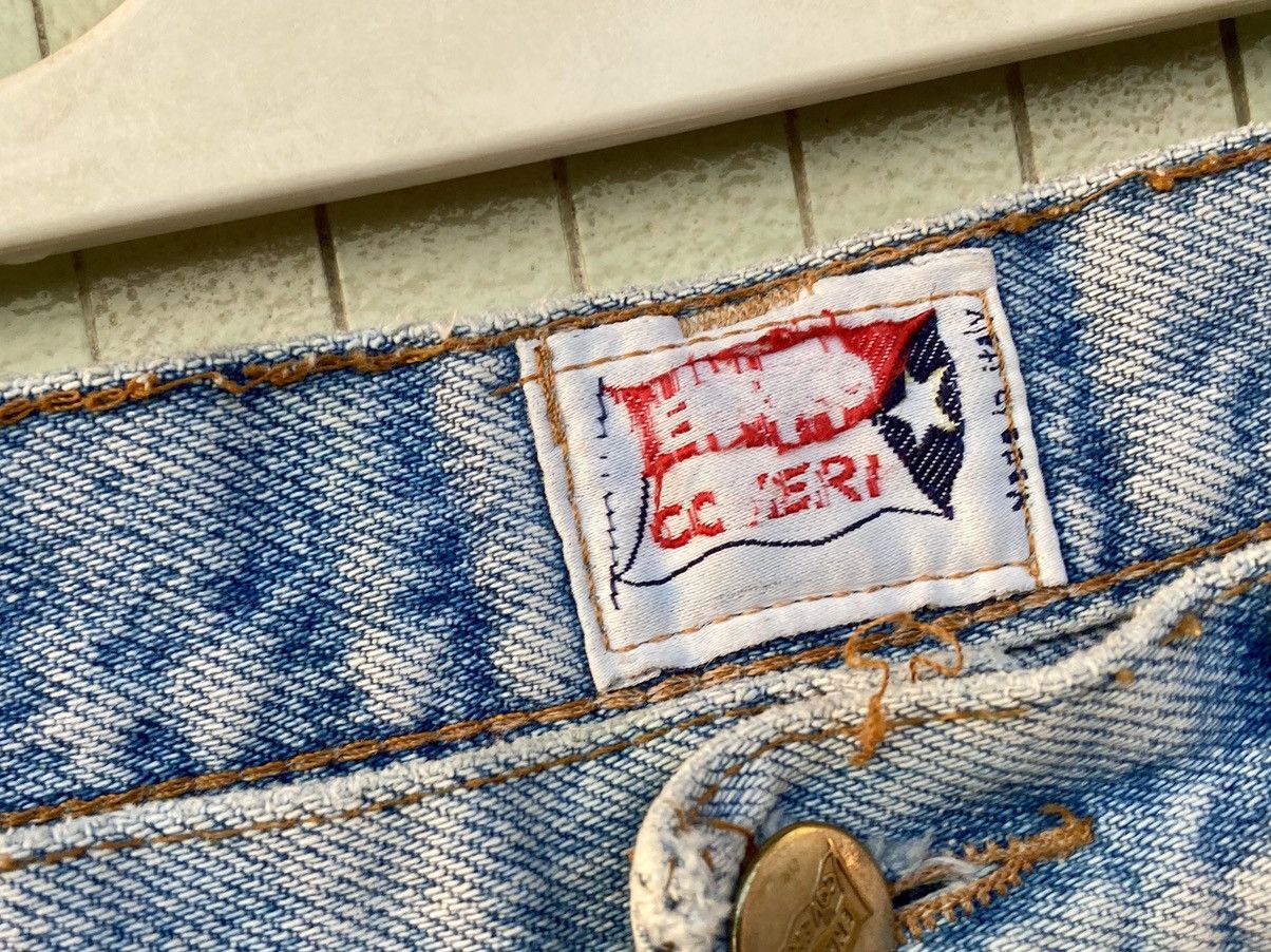 Enrico Coveri Blue Enrico Cover 80s denim jeans Size US 31 - 5 Thumbnail