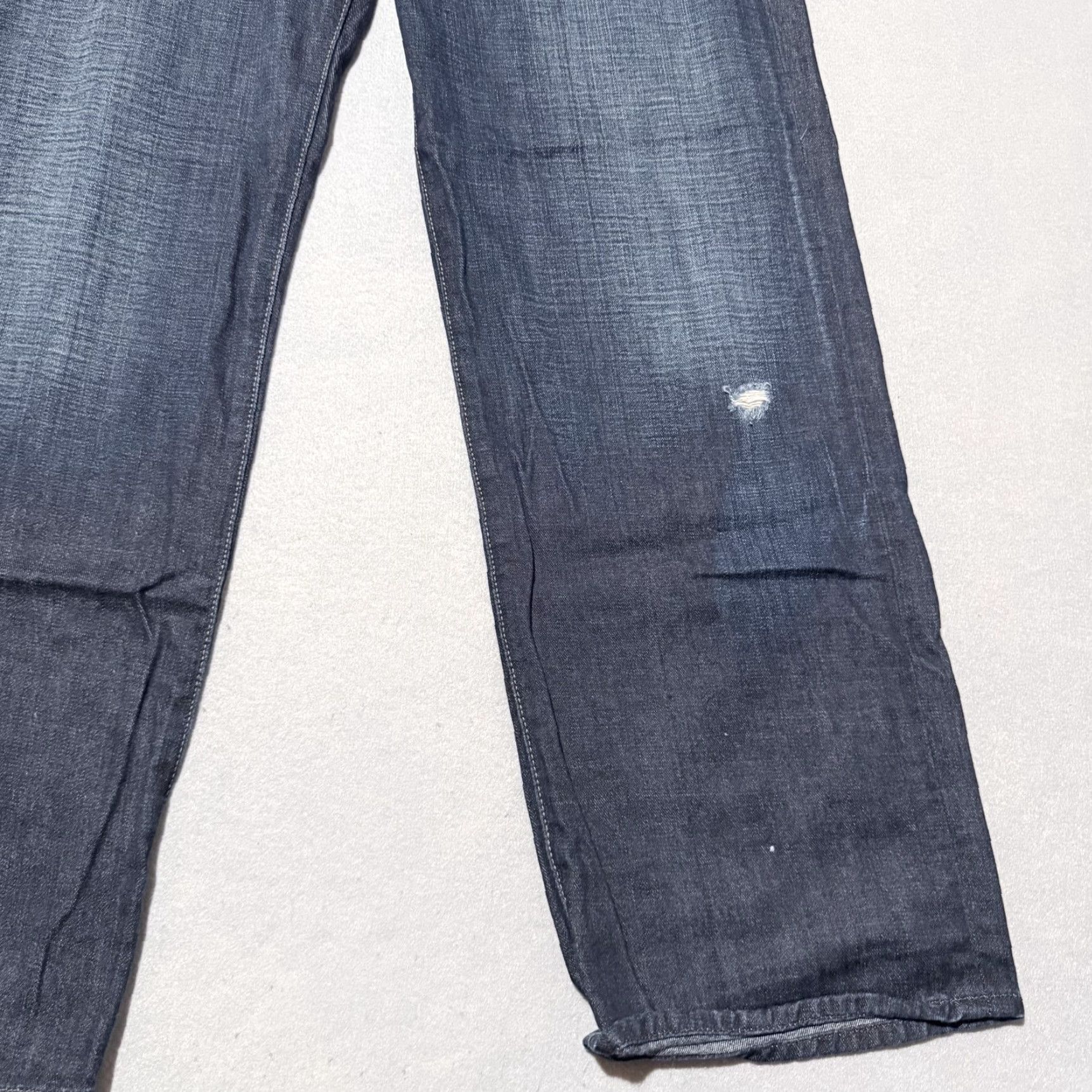 Lucky Brand Lucky Brand 181 Relaxed Straight Jeans Men Blue Denim Mid Rise Zip Fly 36x32 Size US 36 / EU 52 - 6 Thumbnail
