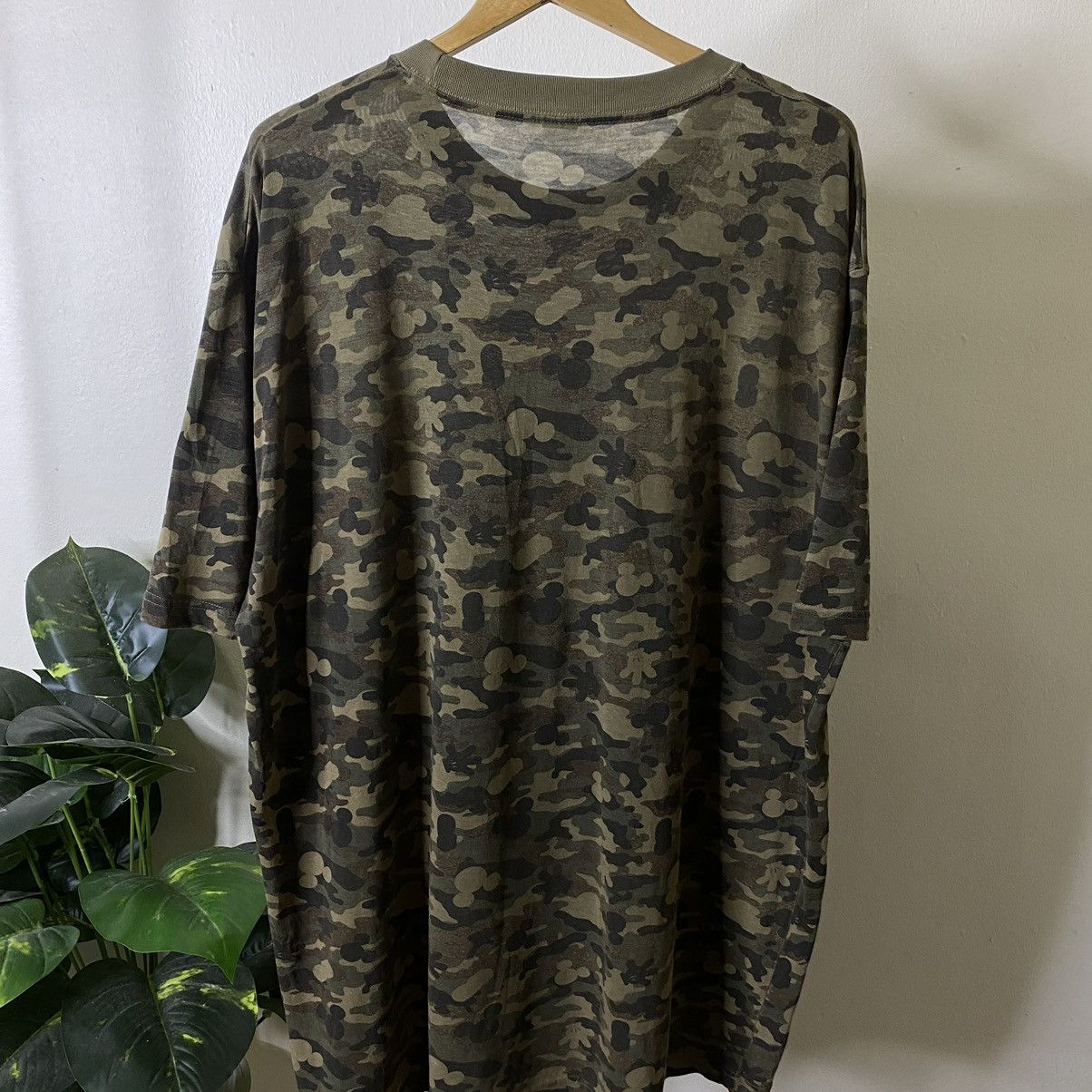 Disney Vintage Y2K Disney Mickey Mouse Camo Bathing Ape Style Tee Size US XXL / EU 58 / 5 - 6 Thumbnail