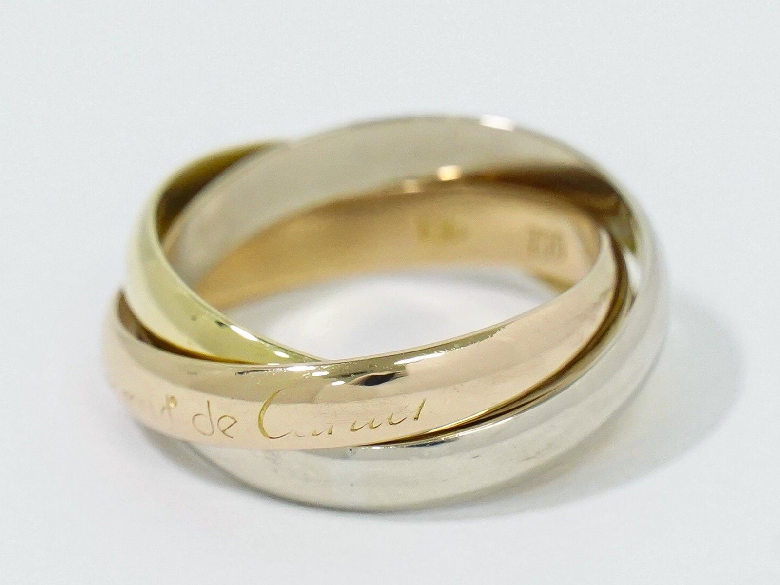 Cartier Cartier Trinity Ring 18K Tricolor Gold Size ONE SIZE - 1 Thumbnail