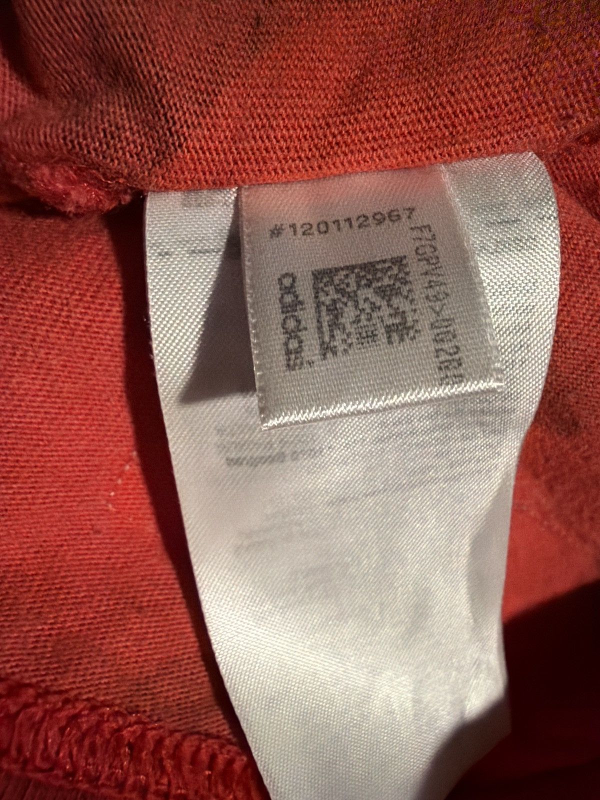 Adidas × Bape BAPE x Adidas adicolor T-Shirt 'Raw Red’ Fall/Winter 2018 Size US M / EU 48-50 / 2 - 8 Thumbnail