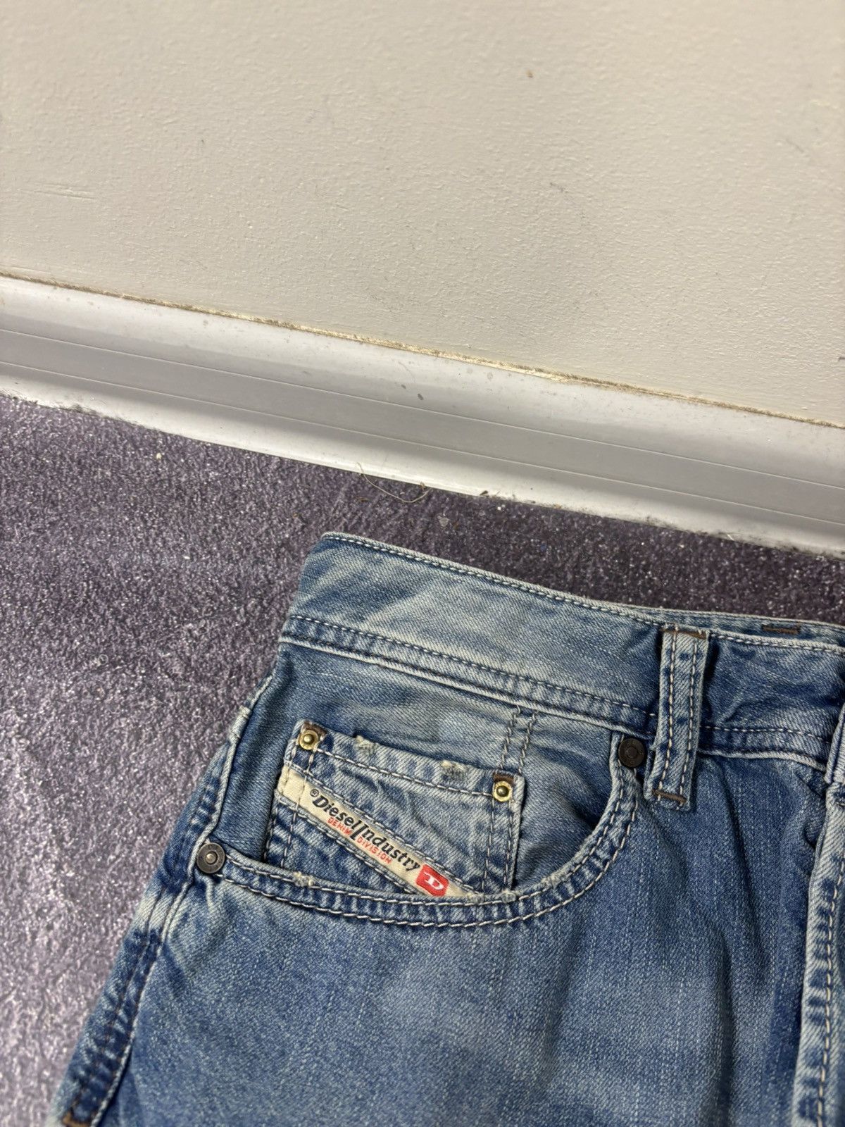 Diesel Diesel Larkee Relaxed NWT Comfort Straight Men’s Denim Jeans Size US 30 / EU 46 - 6 Thumbnail