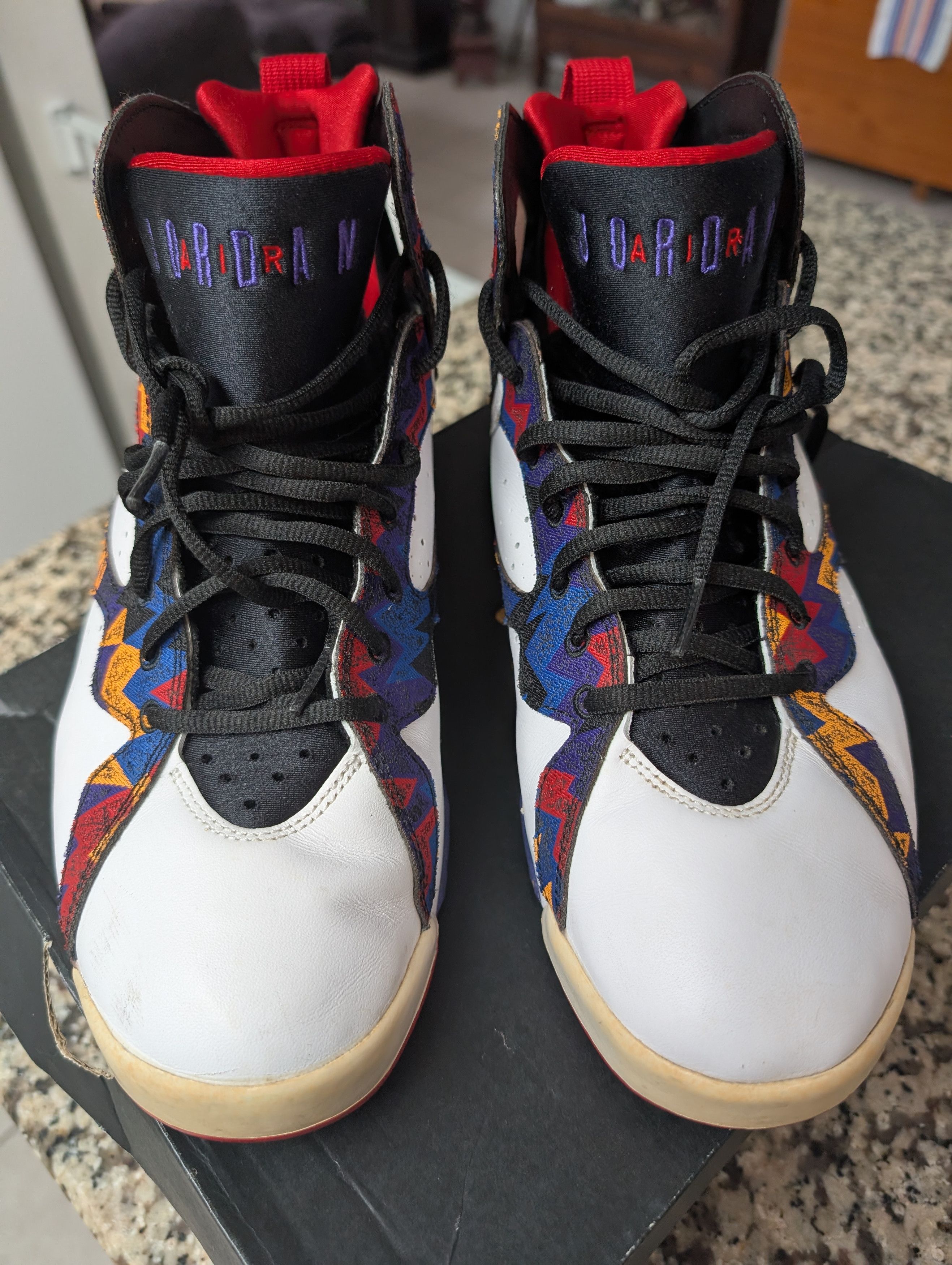Air Jordan Retro 7 “Nothing But Net” Men’s Size 11 Nike Air Jordan 7 Retro Nothing But Net – Sweater Jordan W  main image 2