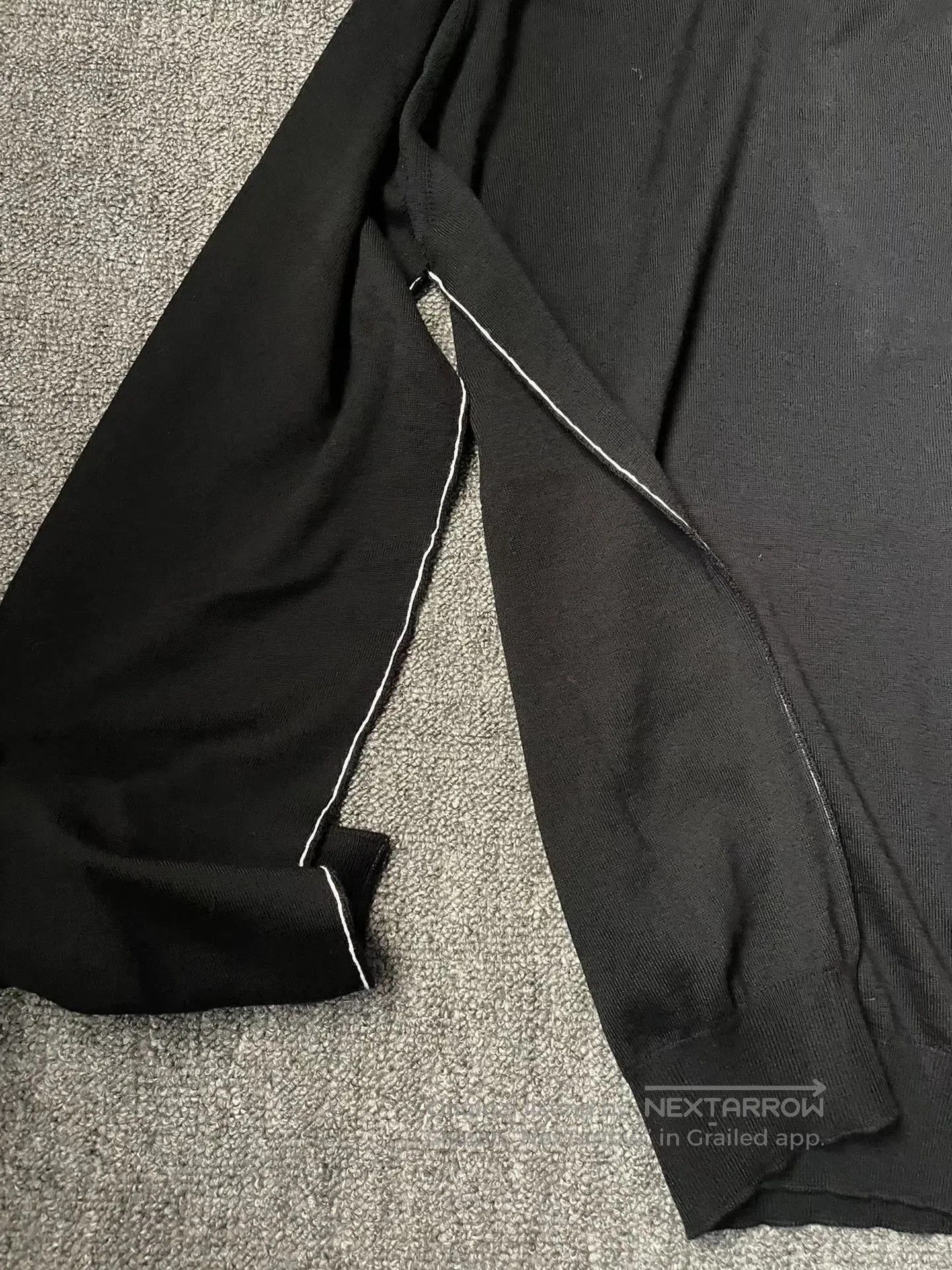 Maison Margiela Black Turtleneck Long Sleeve Sweater XL. Size US XL / EU 56 / 4 - 6 Thumbnail