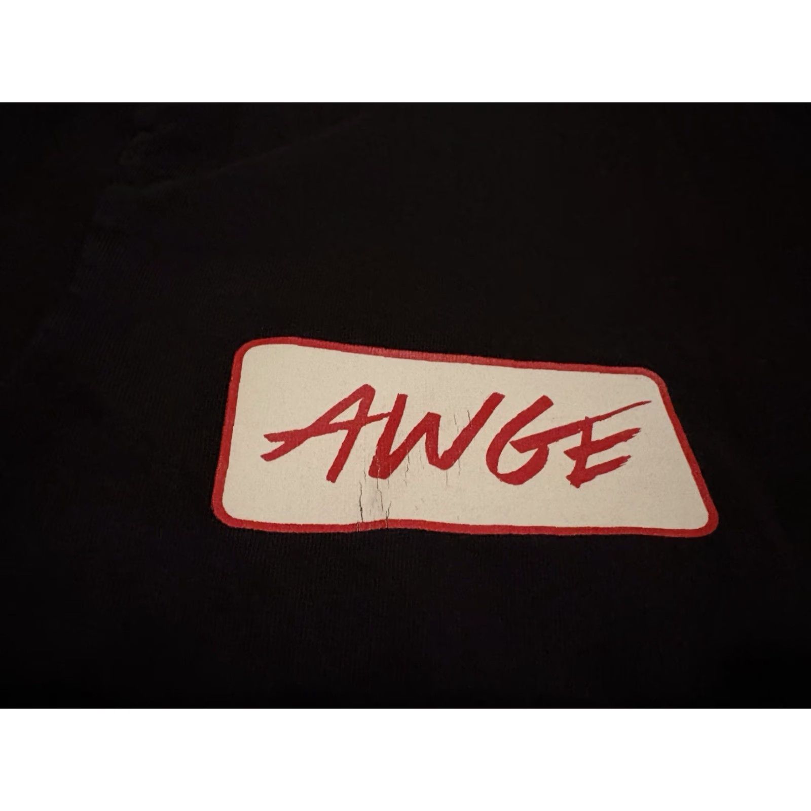 AWGE AWGE Mercedes Benz ASAP Rocky Long Sleeve Crew Neck Tee Shirt Mens Small Black Cotton United States Made in USA Size US S / EU 44-46 / 1 - 5 Thumbnail