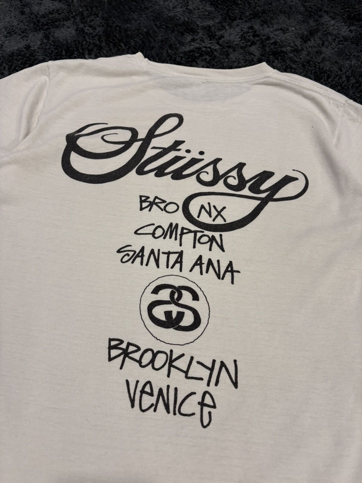 Stussy Vintage Stussy International Logo Tee Size US M / EU 48-50 / 2 - 6 Thumbnail