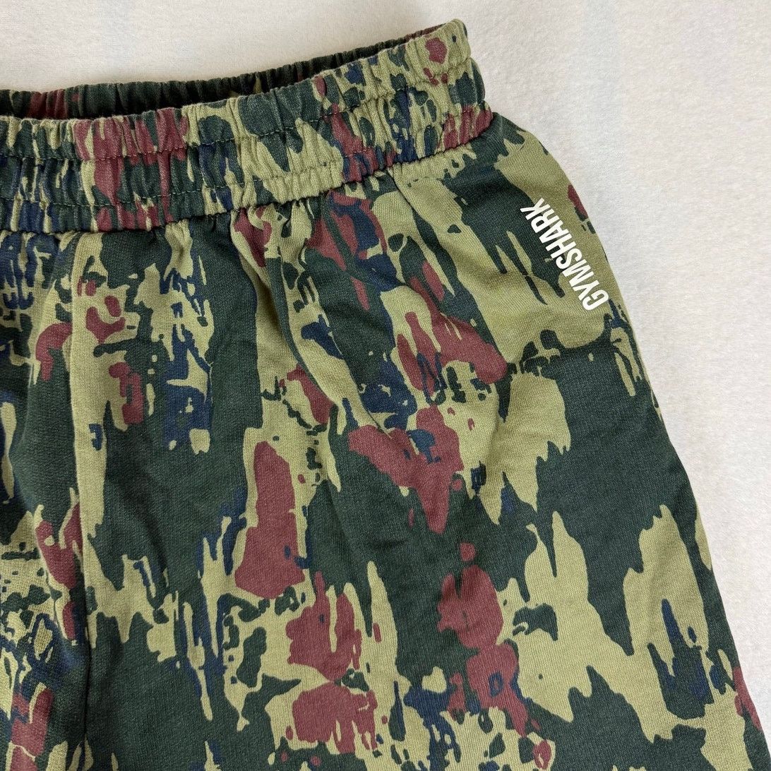 Gymshark Gymshark Women's Graphic Camo Shorts - Size M - Excellent Size 30" / US 8 / IT 44 - 3 Thumbnail