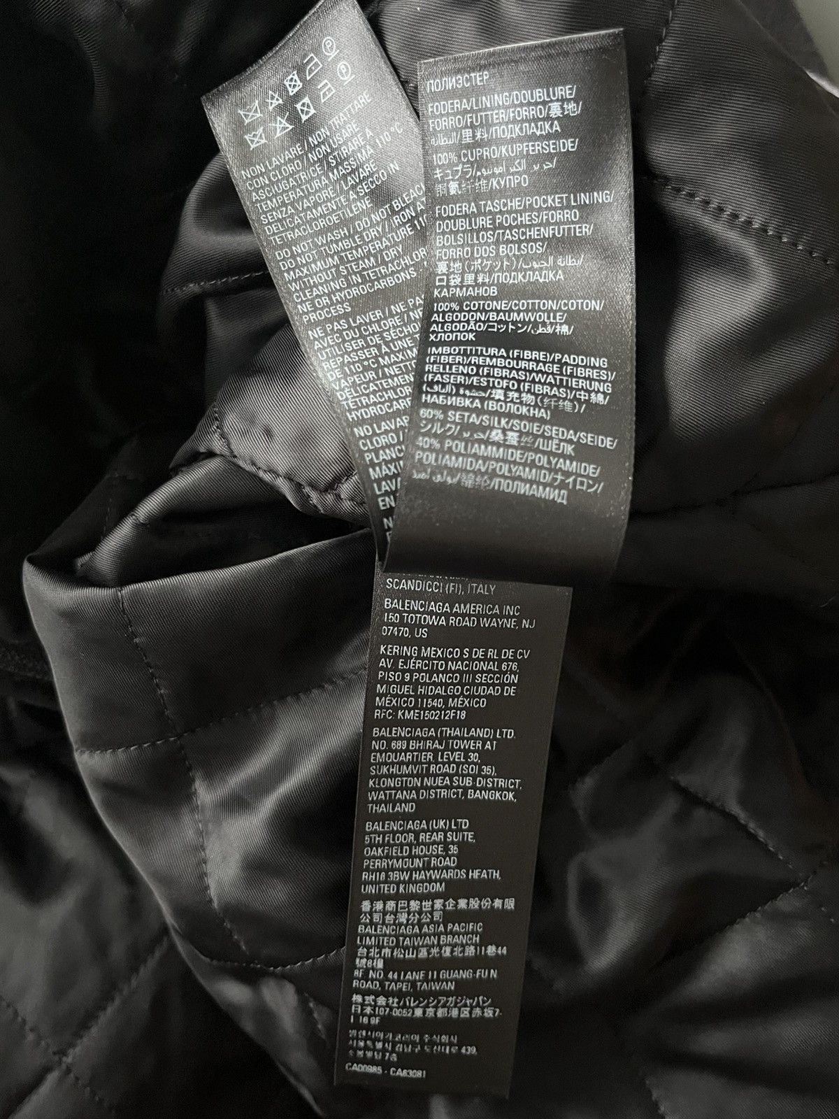 Balenciaga Super Runway Balenciaga Oversized Monogram Coat Brand New Size US XXL / EU 58 / 5 - 11 Thumbnail