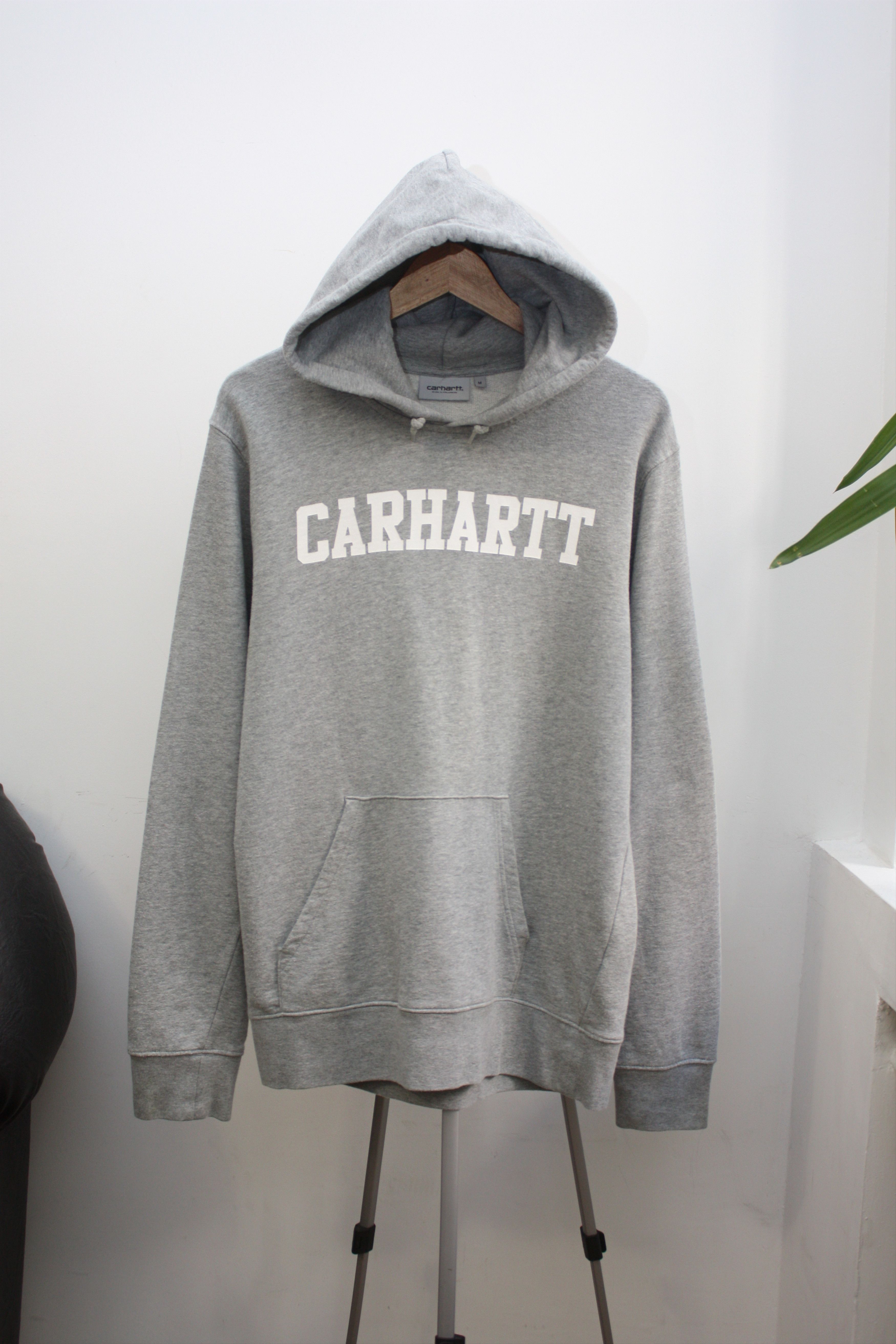 Carhartt Wip Carhartt WIP Hooded College Sweat Grey Medium Men's Size US M / EU 48-50 / 2 - 2 Thumbnail