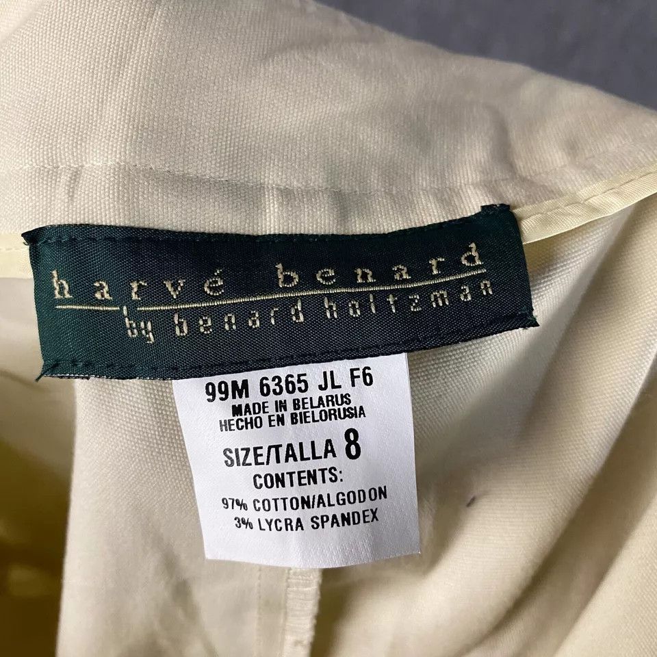 Harve Benard Harve Benard Pants Women's 8 Trouser Chino Straight Leg NWT Size 30" / US 8 / IT 44 - 10 Thumbnail