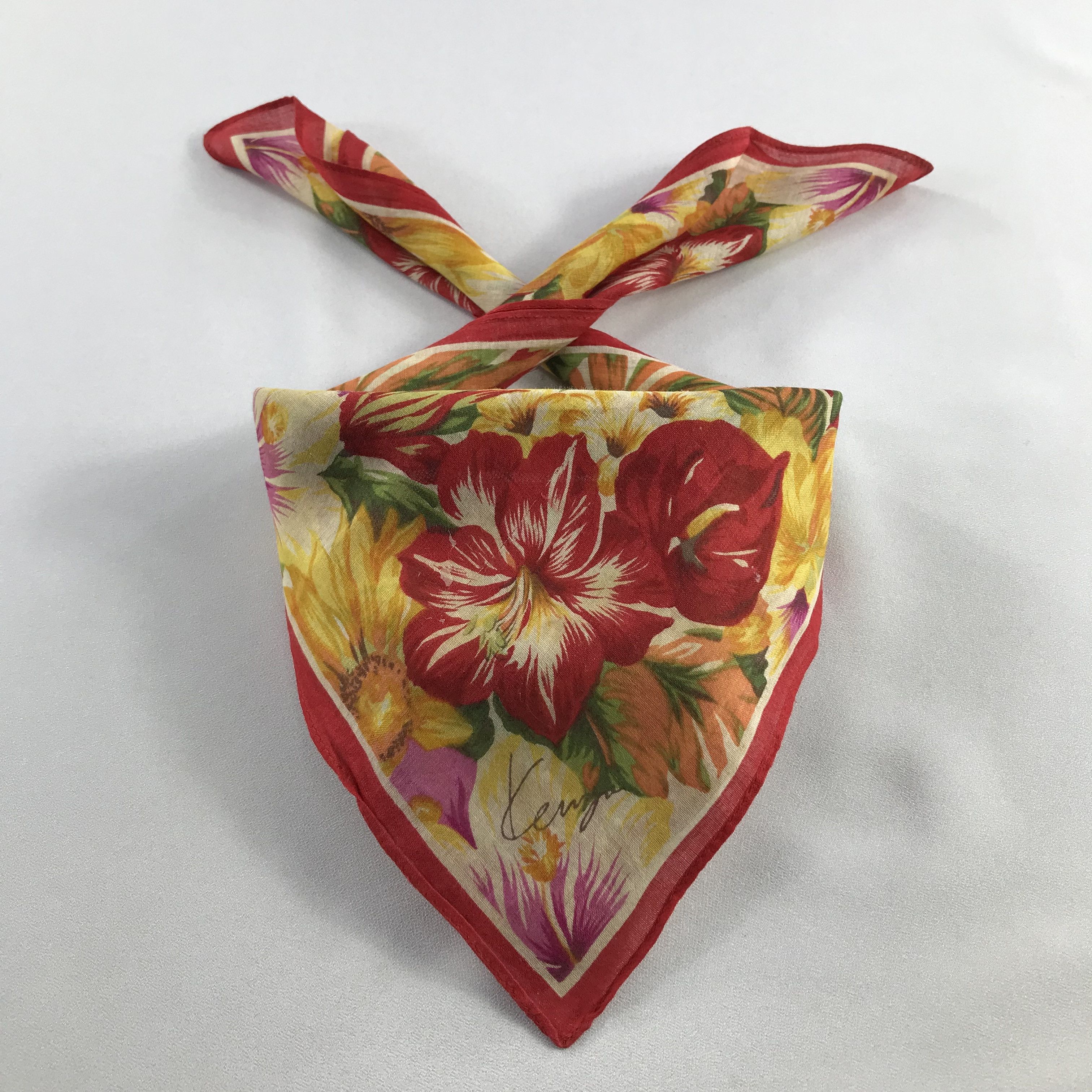 Kenzo Kenzo Handkerchief / Bandana / Neckerchief C761 Size ONE SIZE - 2 Thumbnail