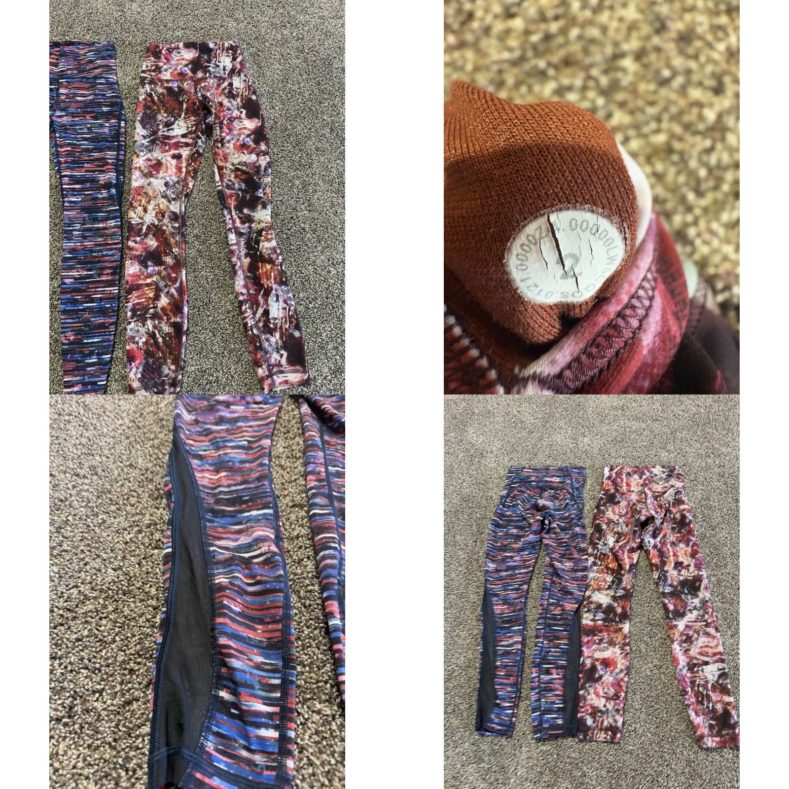 Lululemon Lululemon Women's Leggings Size 2 - Black, Logo, 25 In Inseam, Ankle, Athleisure, Activewear, Yoga, Spring Summer Fall, Regular, Women, 2 Pair Size 26" / US 2 / IT 38 - 8 Thumbnail