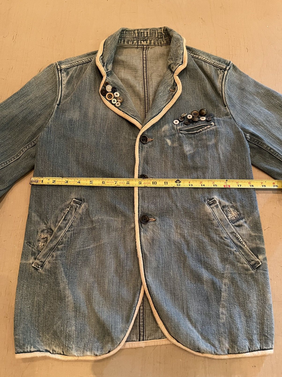 Kapital Vintage Kapital Denim Jacket Size US S / EU 44-46 / 1 - 5 Thumbnail