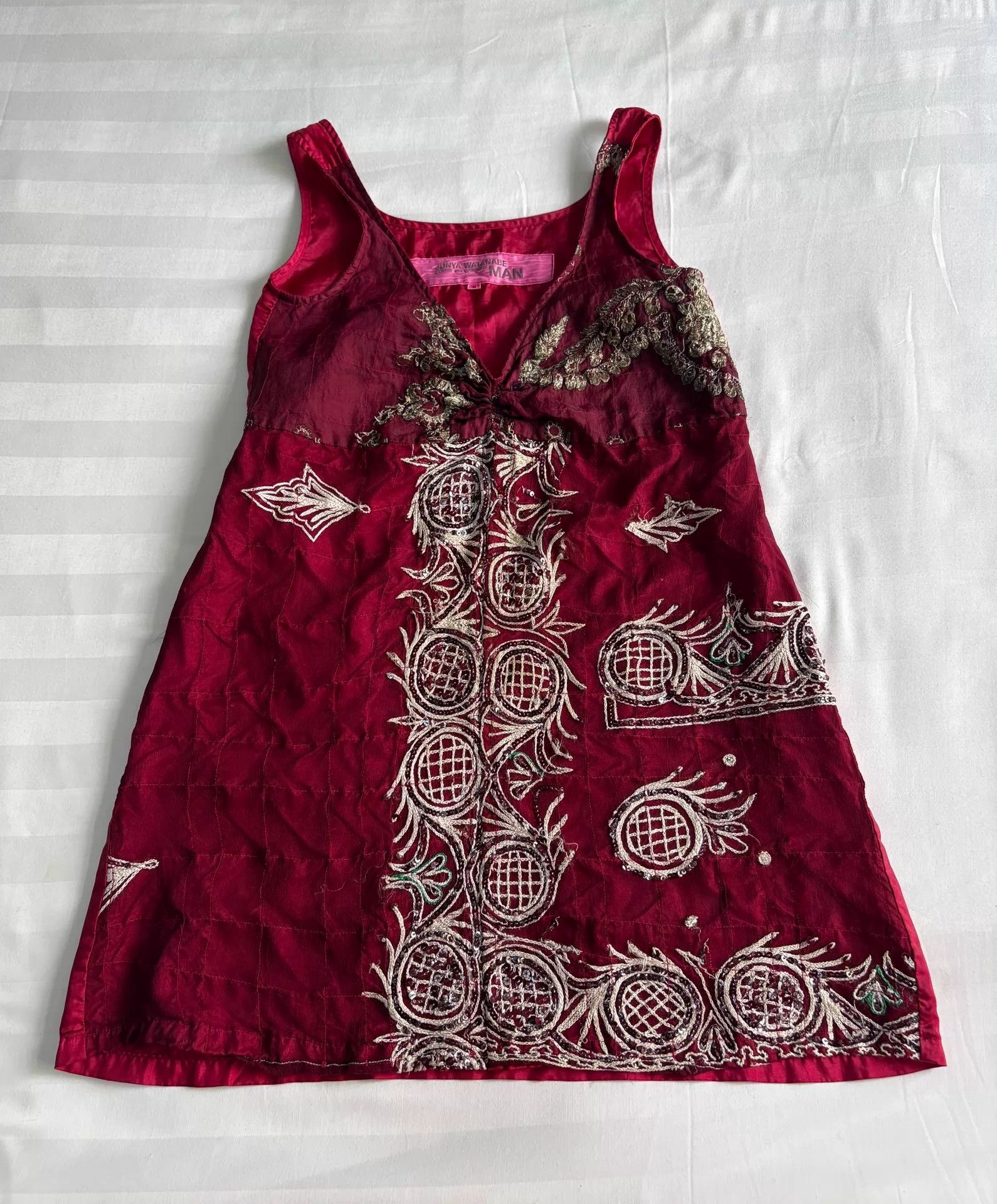 Junya Watanabe Junya Watanabe Vintage Beaded Embroidered Sleeveless S Size S / US 4 / IT 40 - 1 Thumbnail