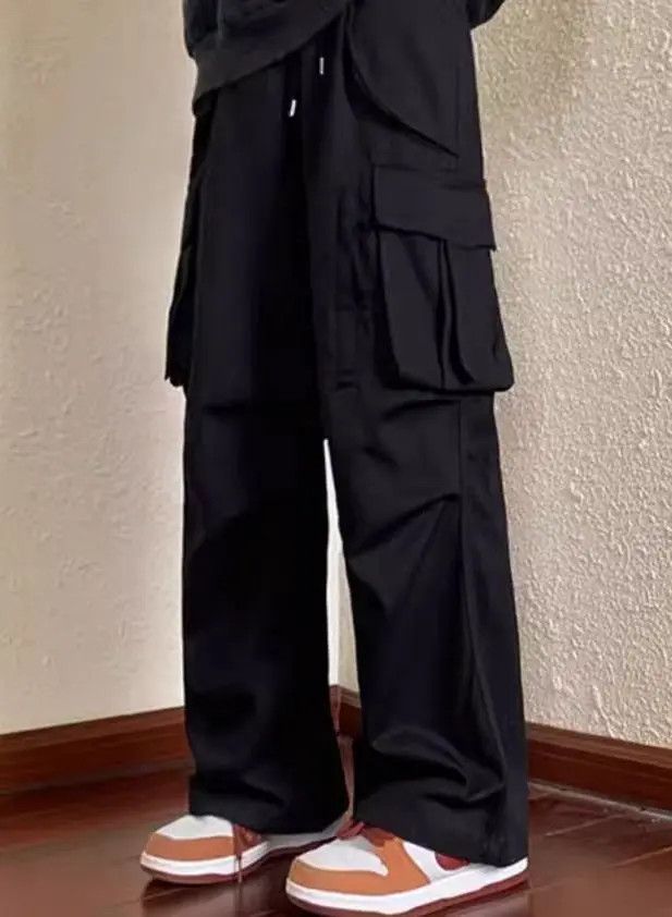 Japanese Brand × Jean High Street Hip Hop Loose Straight Leg Casual Pants Size US 30 / EU 46 - 2 Thumbnail