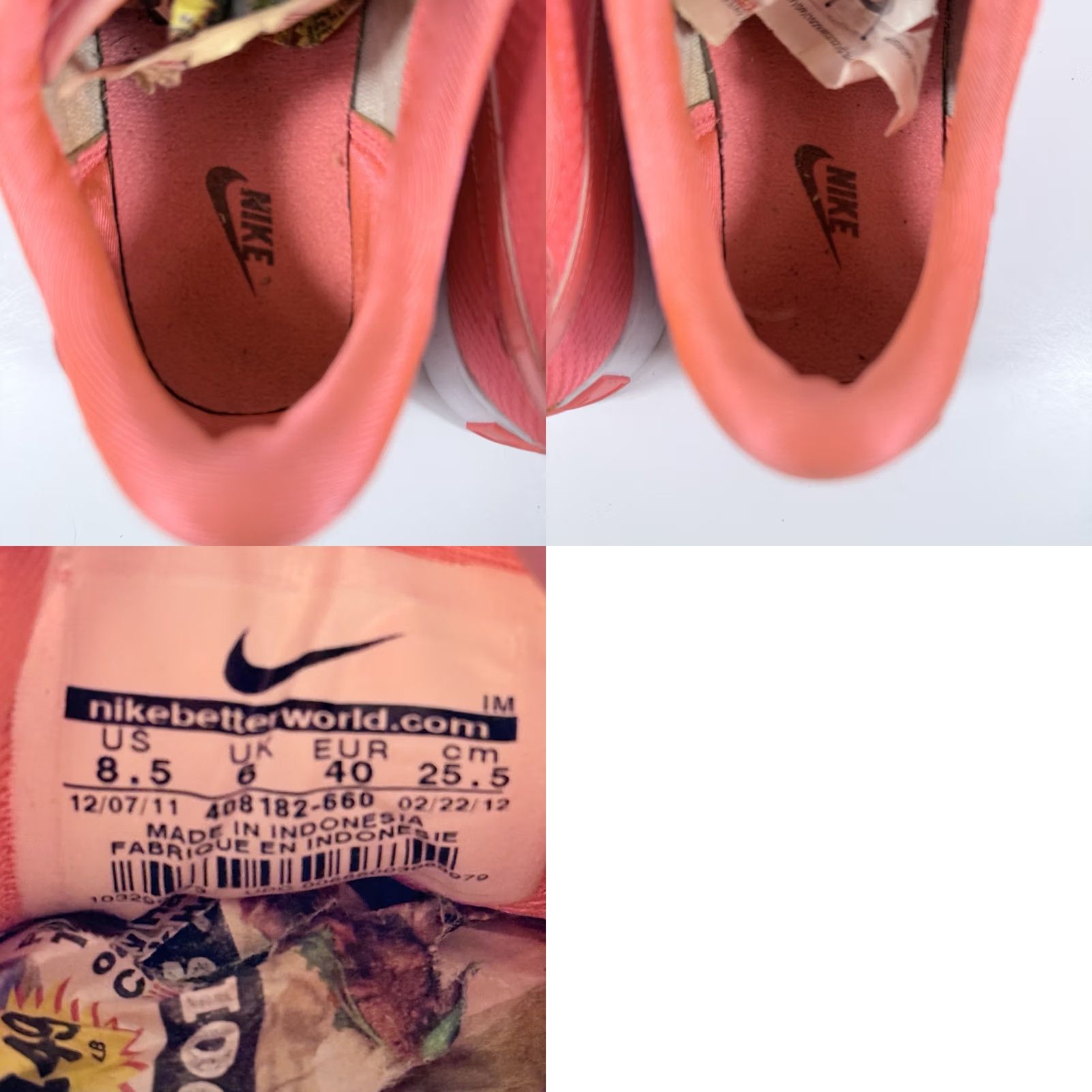 Nike Nike Sweet Classic Sneakers Women Hot Punch 8.5 Textile Athletic Shoes Classic Nike Sweet Classic 408182-660 Size US 9 / IT 39 - 8 Thumbnail
