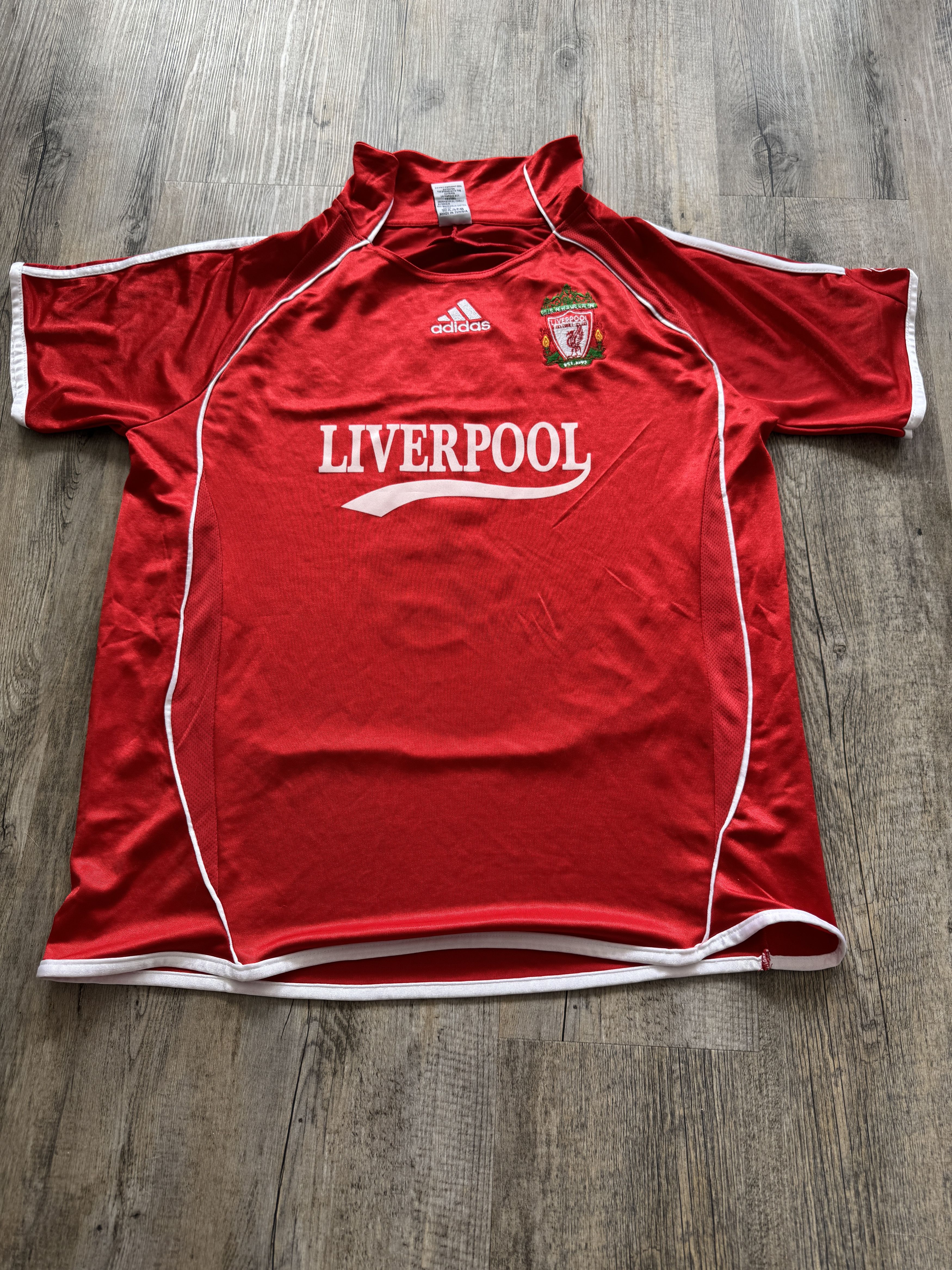 Adidas Football T-Shirt Adidas Liverpool Gerrard Size L Size US L / EU 52-54 / 3 - 2 Thumbnail