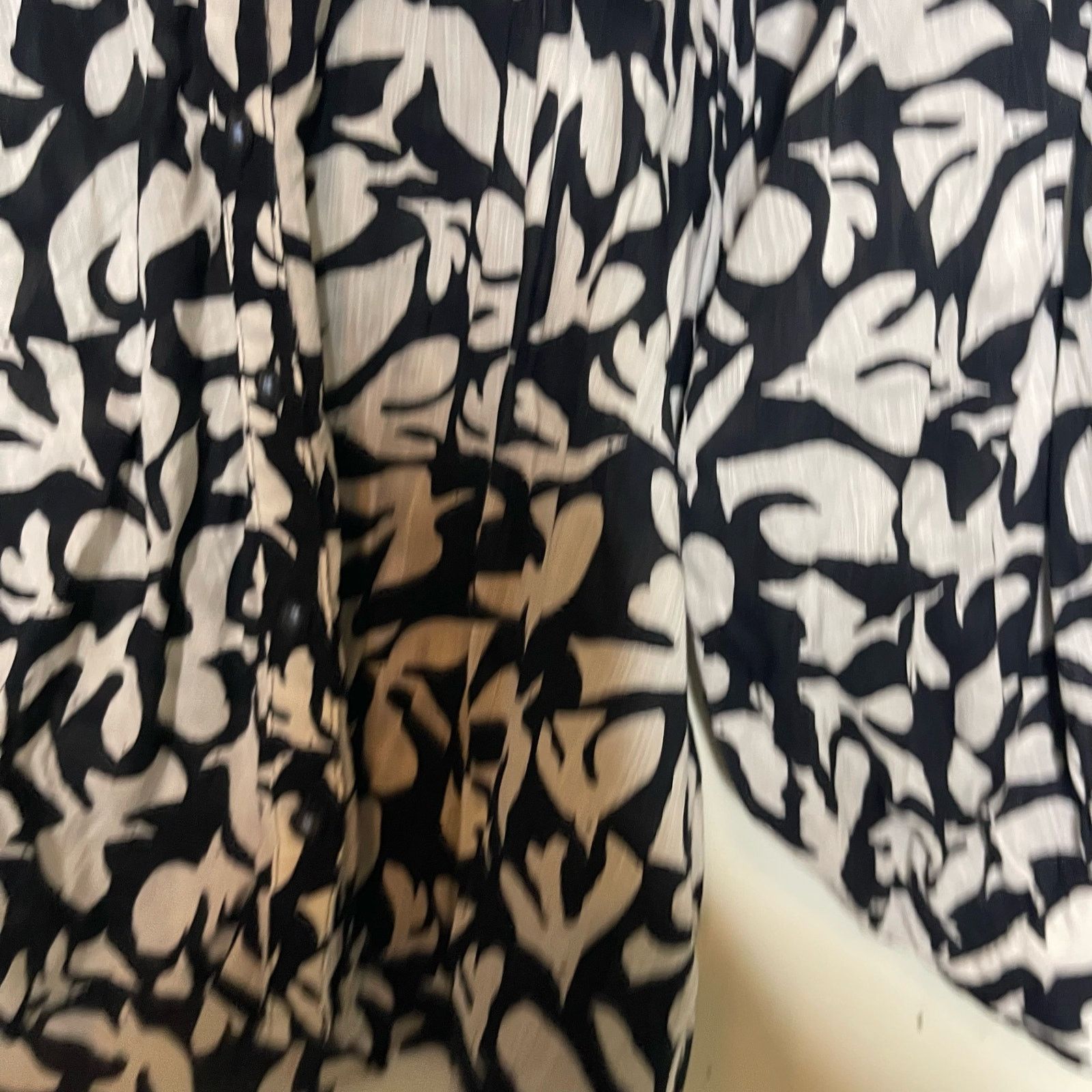Anthropologie Anthropologie Danielle Kroll Womens Whismy Bird Button Up Size XL / US 12-14 / IT 48-50 - 6 Thumbnail