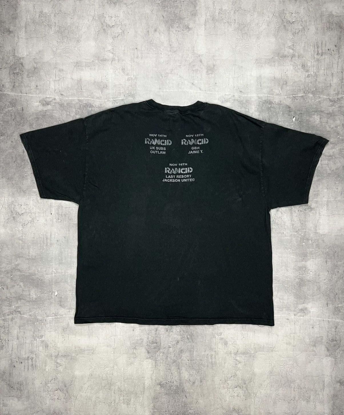 Band Tees × Vintage Vintage Rancid Tee 2000s Size US XXL / EU 58 / 5 - 2 Thumbnail