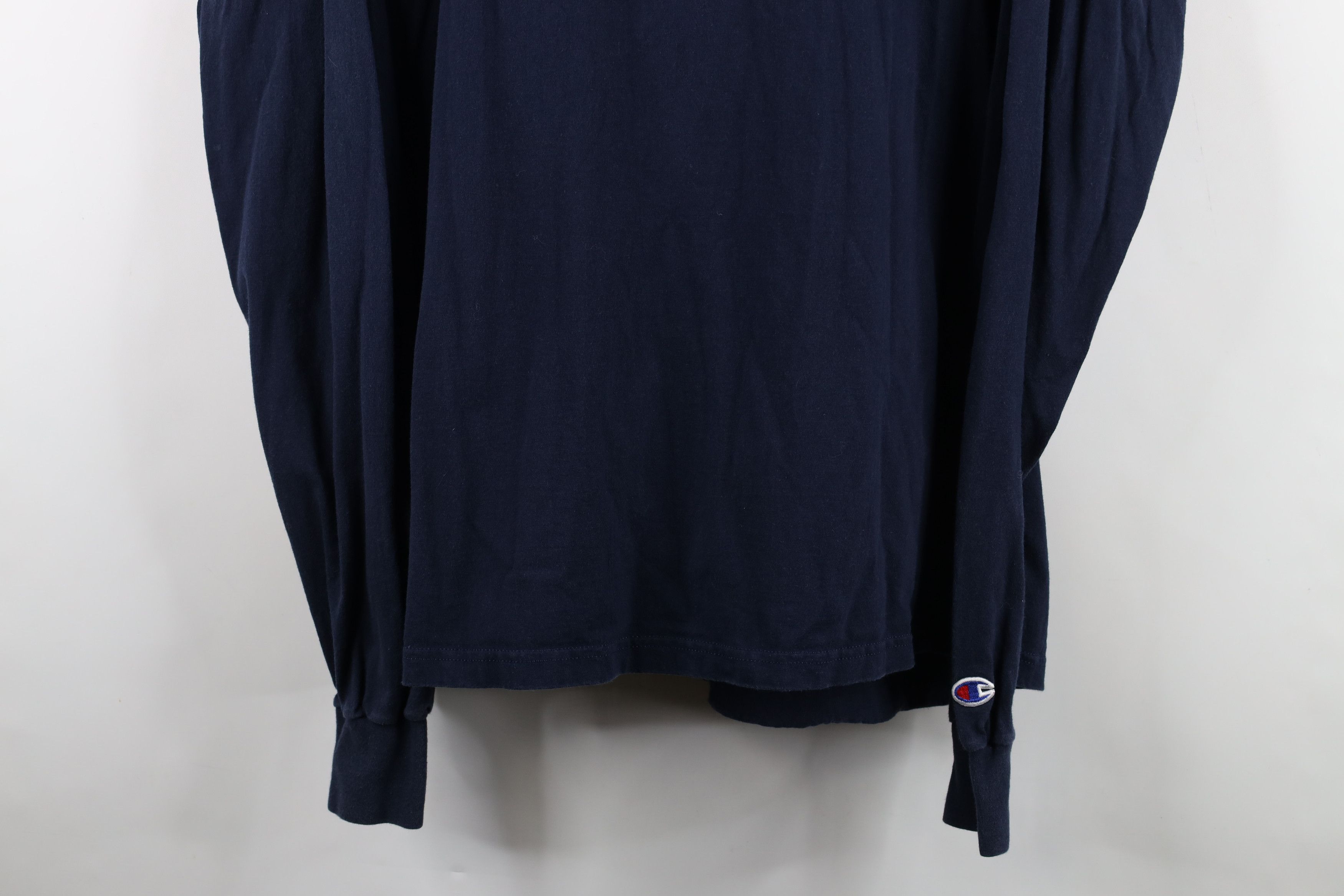 Champion Vintage 90s Champion University Irish Turtleneck T-Shirt USA Size US L / EU 52-54 / 3 - 3 Thumbnail