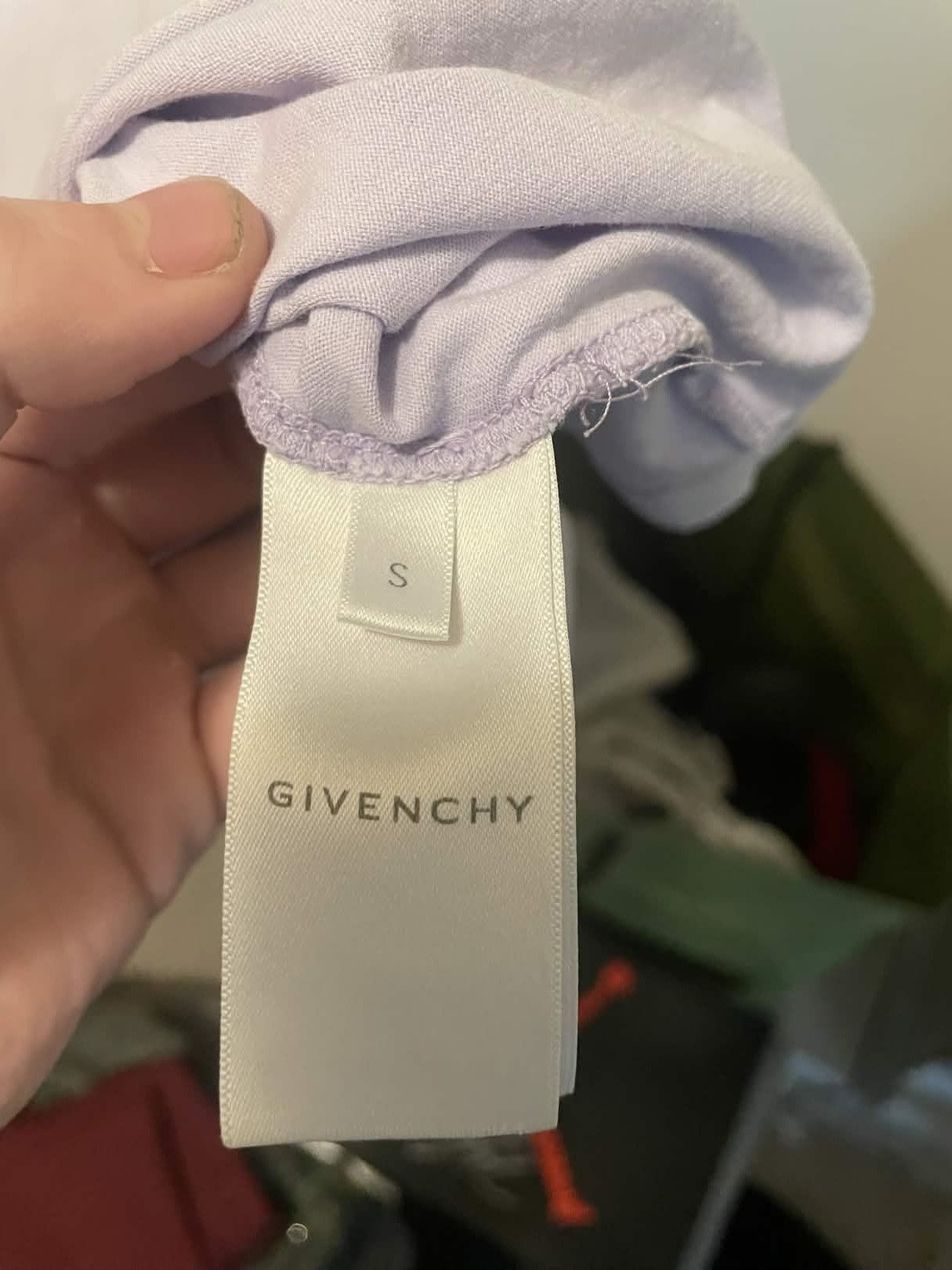 Givenchy Givenchy Paint Brush T Shirt Periwinkle Size US S / EU 44-46 / 1 - 5 Thumbnail